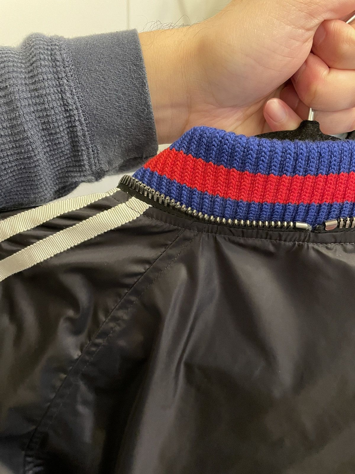 Gucci Gucci Web Stripe Nylon Jacket M 48 Size US M / EU 48-50 / 2 - 10 Thumbnail