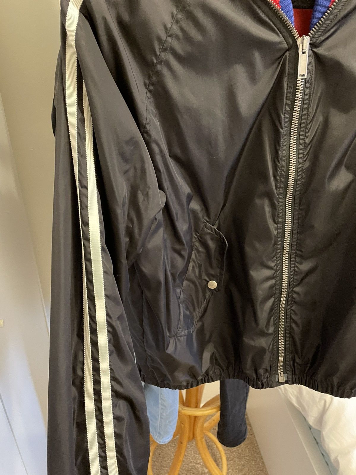 Gucci Gucci Web Stripe Nylon Jacket M 48 Size US M / EU 48-50 / 2 - 9 Thumbnail