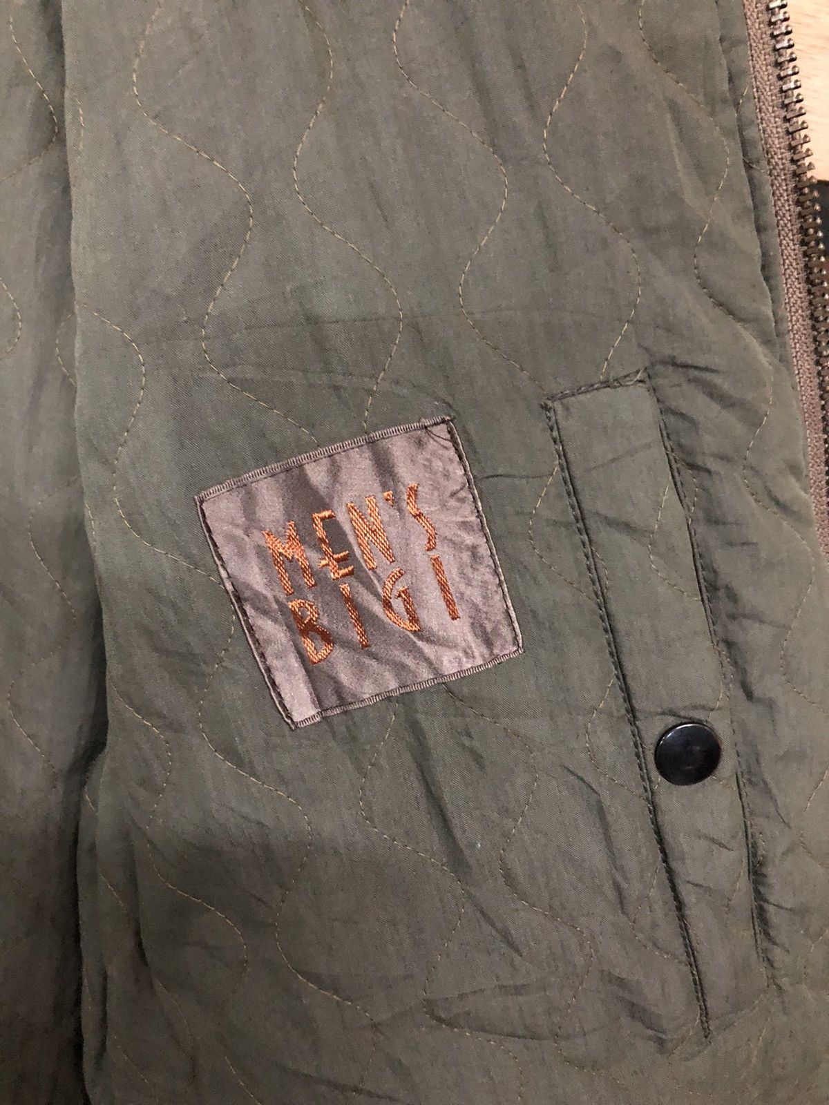 BIGI Vintage Bigi Ma-1 Bomber Jacket Design Military Size US XL / EU 56 / 4 - 10 Thumbnail