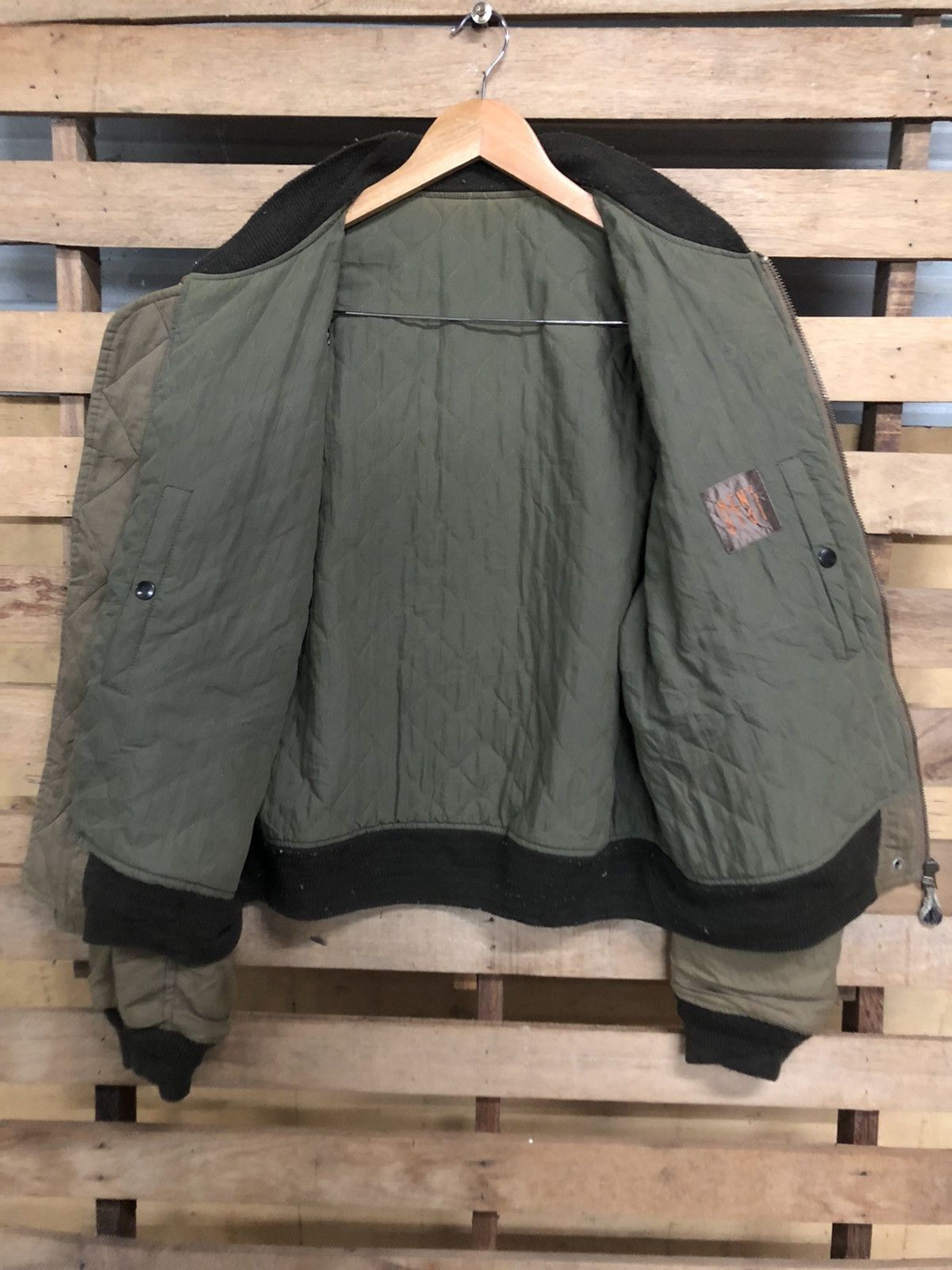 BIGI Vintage Bigi Ma-1 Bomber Jacket Design Military Size US XL / EU 56 / 4 - 5 Thumbnail