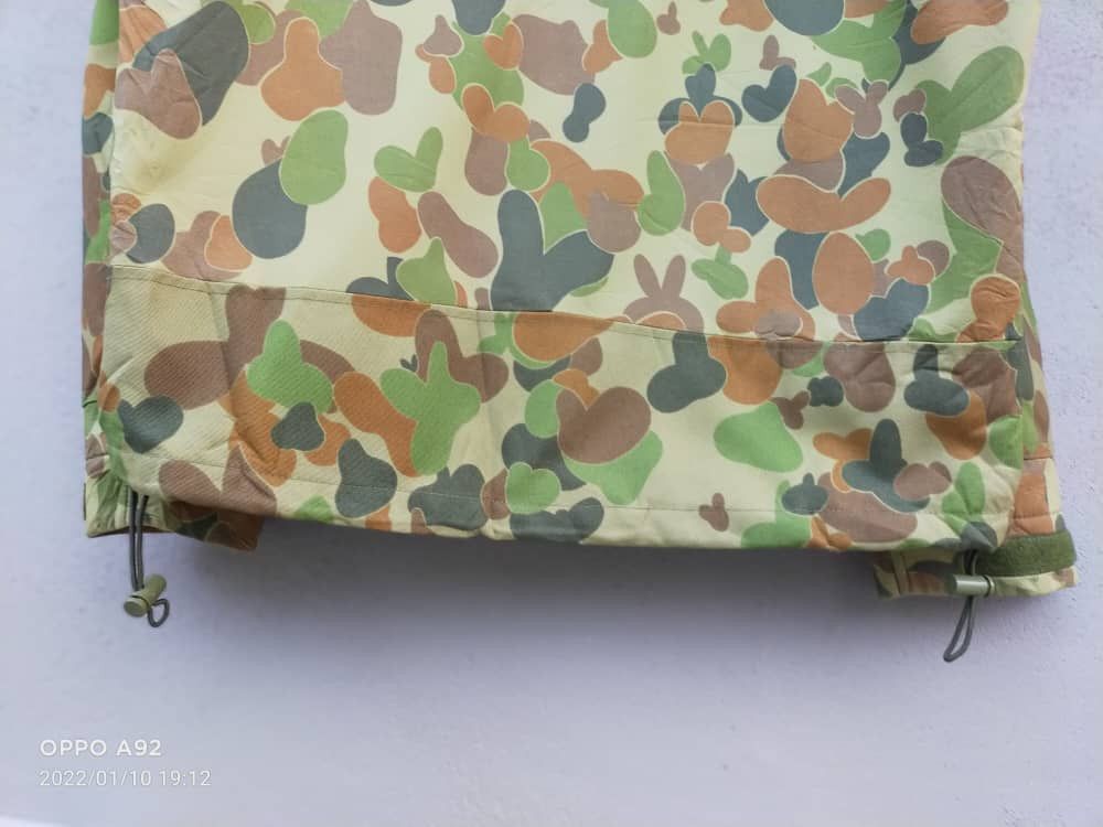 Vintage Duck Camo Cold Weather Jacket (Fleece Lining) Size US XL / EU 56 / 4 - 12 Thumbnail