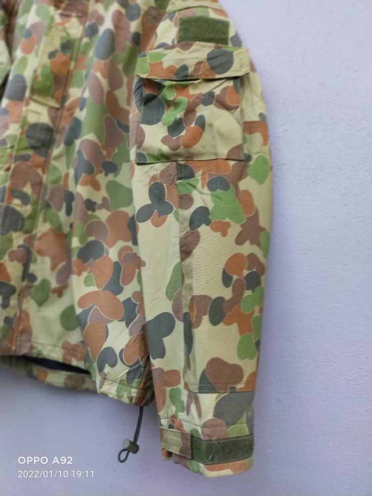 Vintage Duck Camo Cold Weather Jacket (Fleece Lining) Size US XL / EU 56 / 4 - 9 Thumbnail