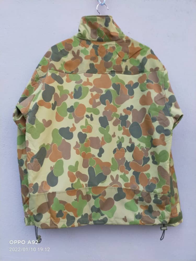 Vintage Duck Camo Cold Weather Jacket (Fleece Lining) Size US XL / EU 56 / 4 - 13 Thumbnail