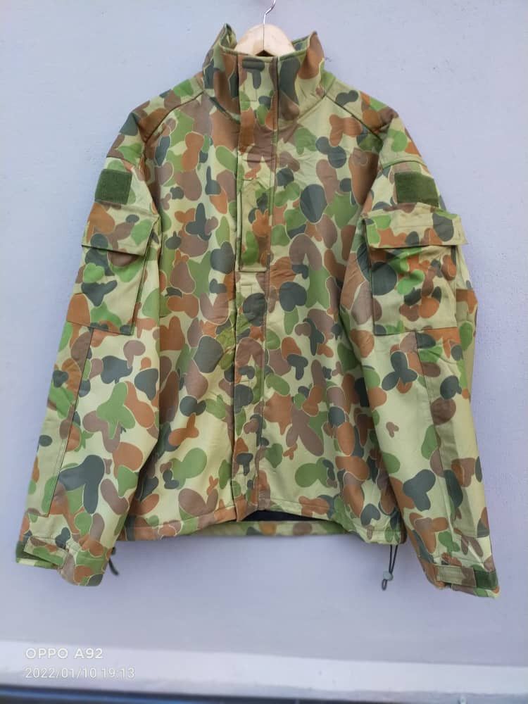 Vintage Duck Camo Cold Weather Jacket (Fleece Lining) Size US XL / EU 56 / 4 - 1 Thumbnail