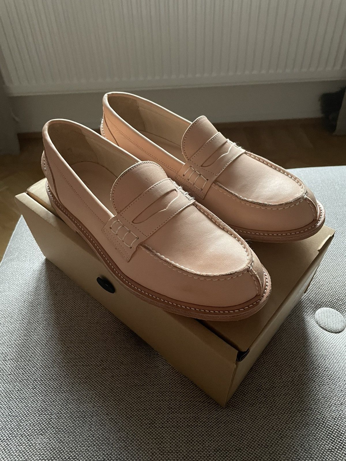 Hender Scheme Veg Tan Slouchy Loafer