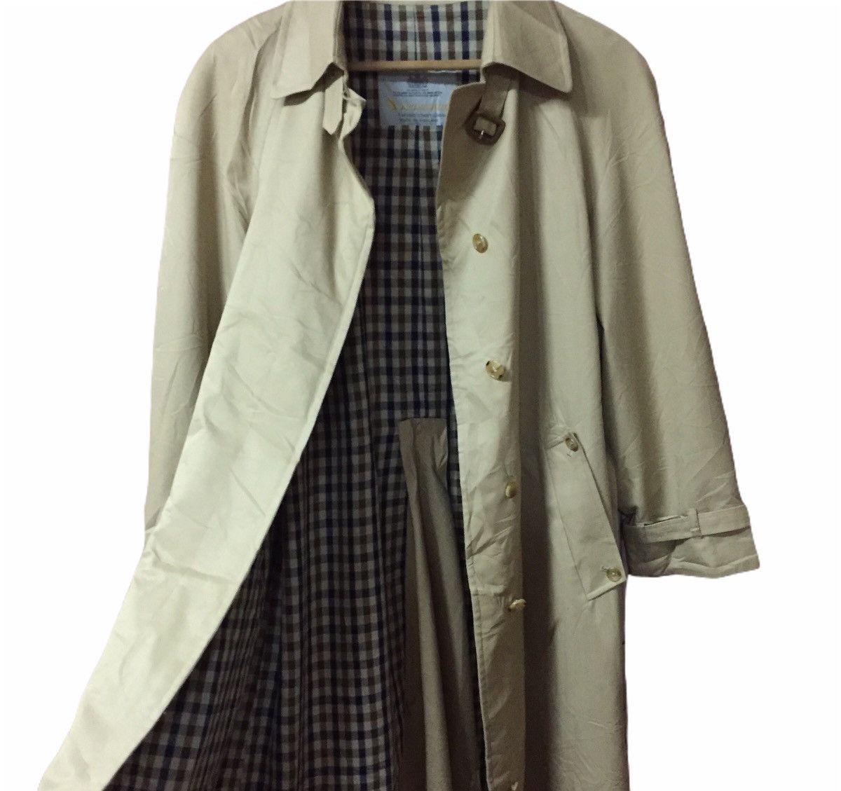 Aquascutum × Vintage Vintage 90’s Aquascutum Trench Coat England Size US M / EU 48-50 / 2 - 3 Thumbnail