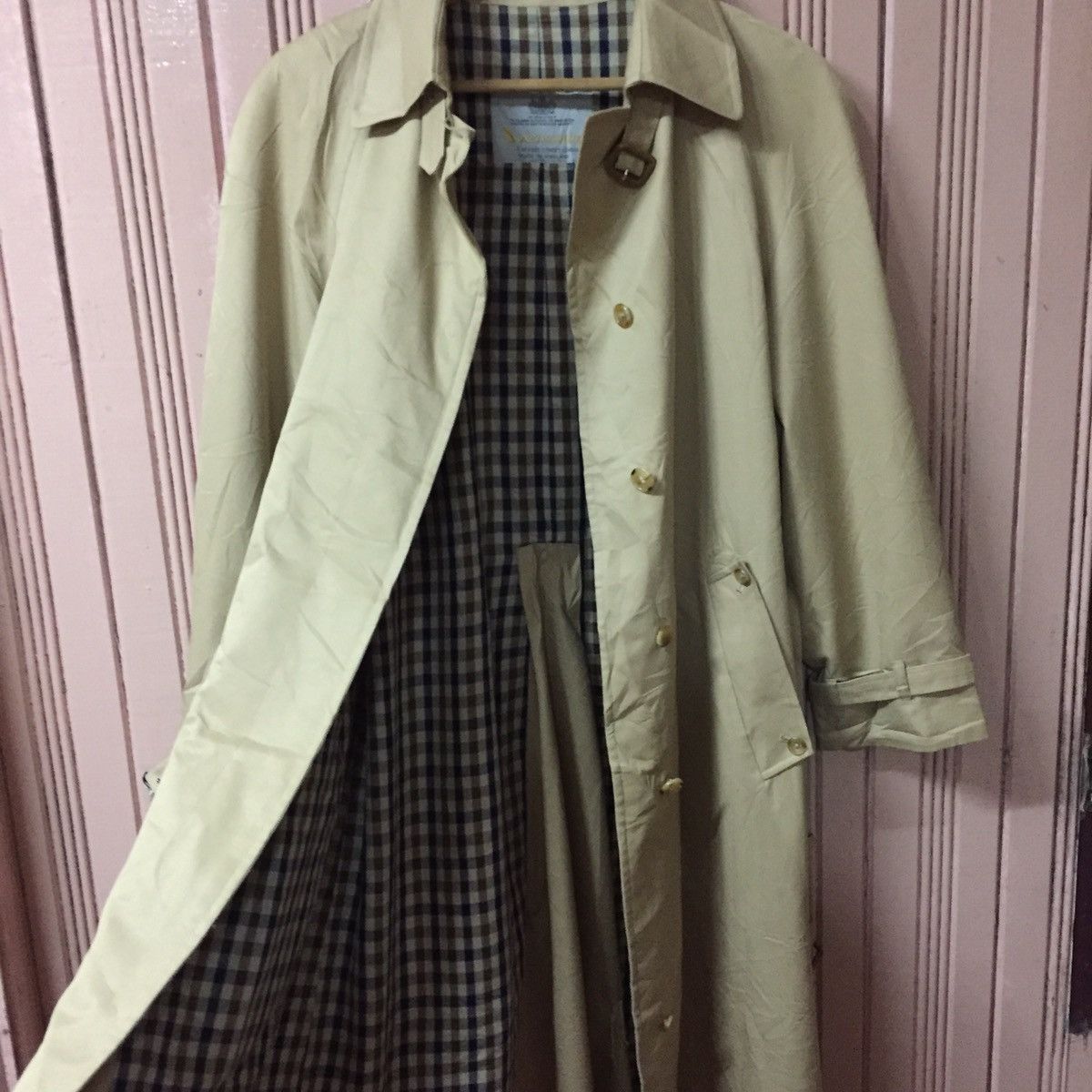 Aquascutum × Vintage Vintage 90’s Aquascutum Trench Coat England Size US M / EU 48-50 / 2 - 9 Thumbnail