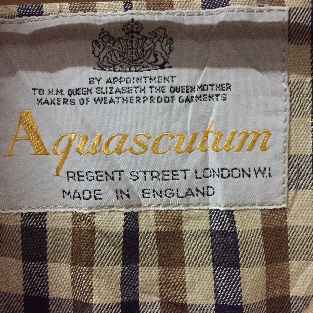 Aquascutum × Vintage Vintage 90’s Aquascutum Trench Coat England Size US M / EU 48-50 / 2 - 13 Thumbnail
