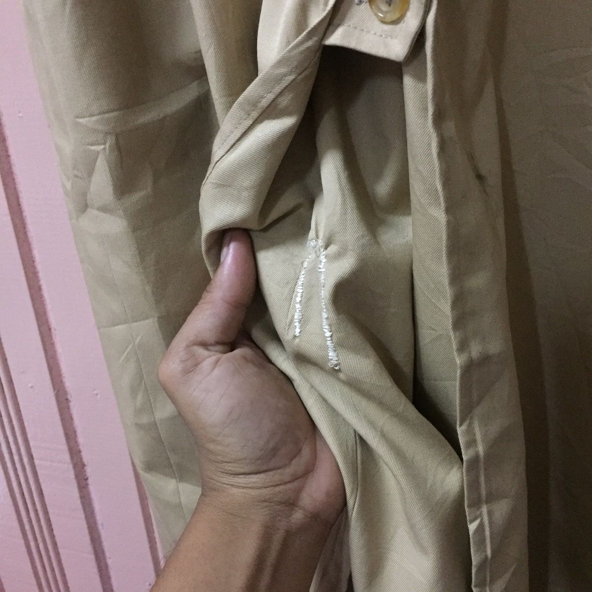 Aquascutum × Vintage Vintage 90’s Aquascutum Trench Coat England Size US M / EU 48-50 / 2 - 7 Thumbnail