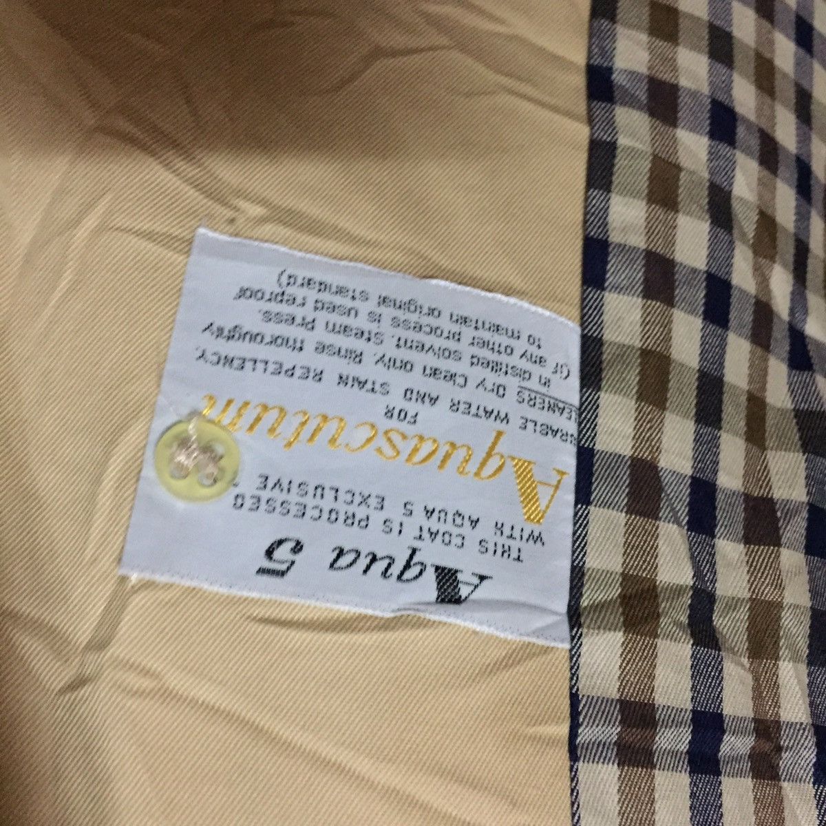 Aquascutum × Vintage Vintage 90’s Aquascutum Trench Coat England Size US M / EU 48-50 / 2 - 12 Thumbnail