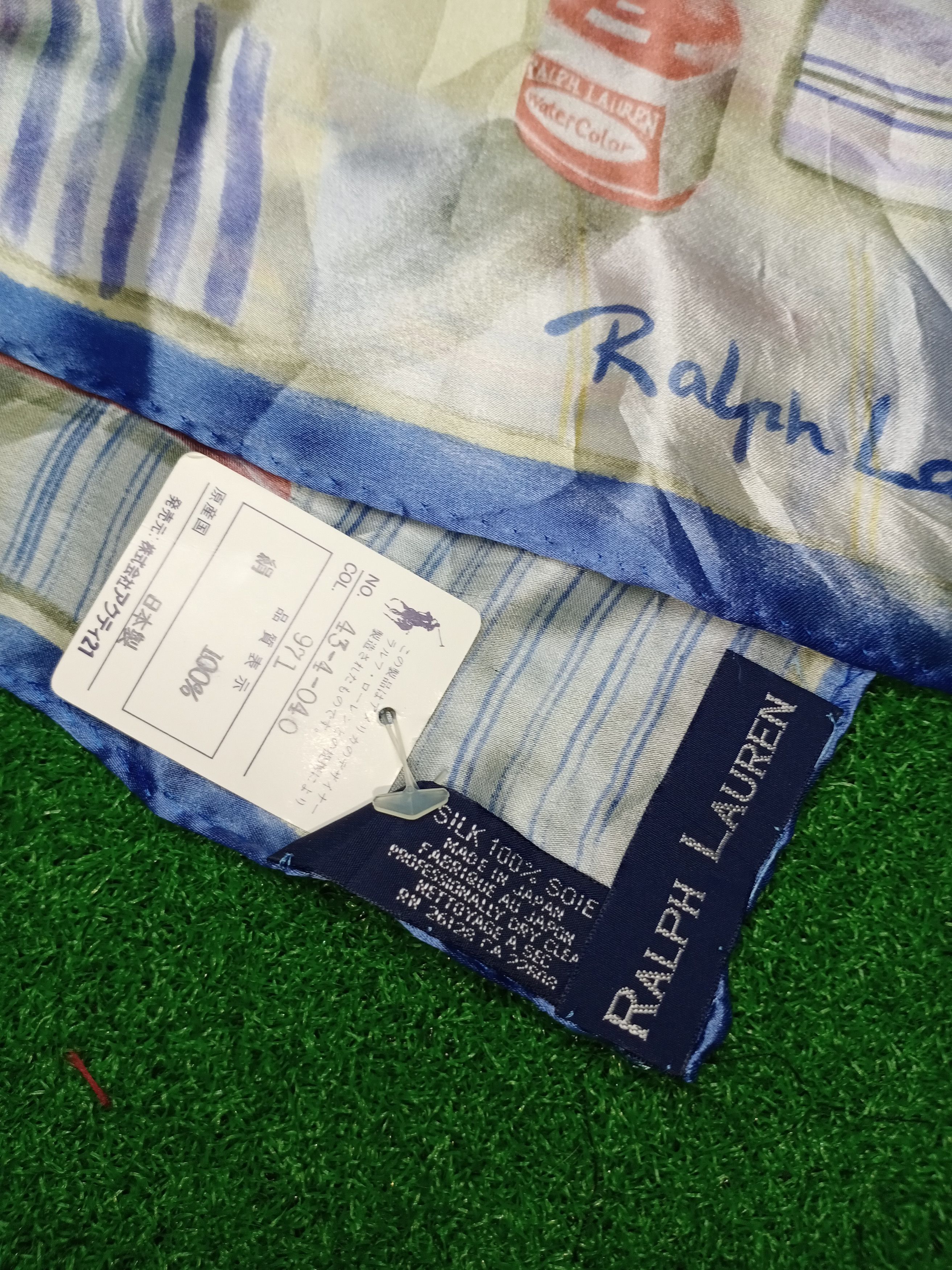 Other New With Tag Polo Ralph Lauren Silk Scarf Size ONE SIZE - 3 Thumbnail