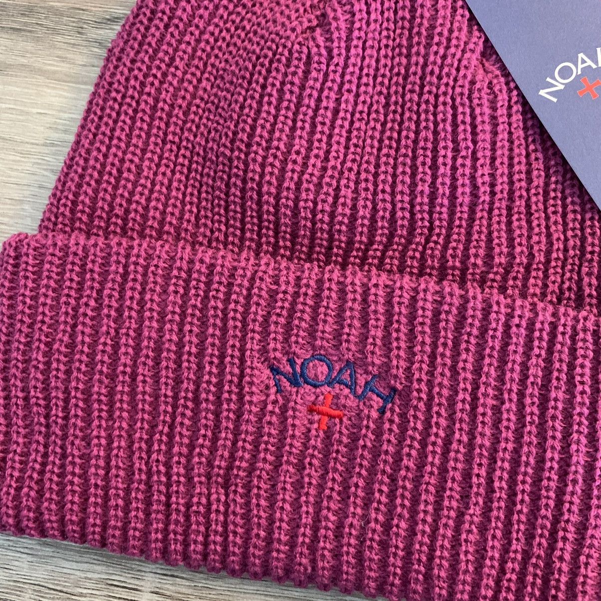 Noah × Vintage Supreme Noah NYC Core Logo Beanie purple new hat fw21 knit Size ONE SIZE - 3 Thumbnail