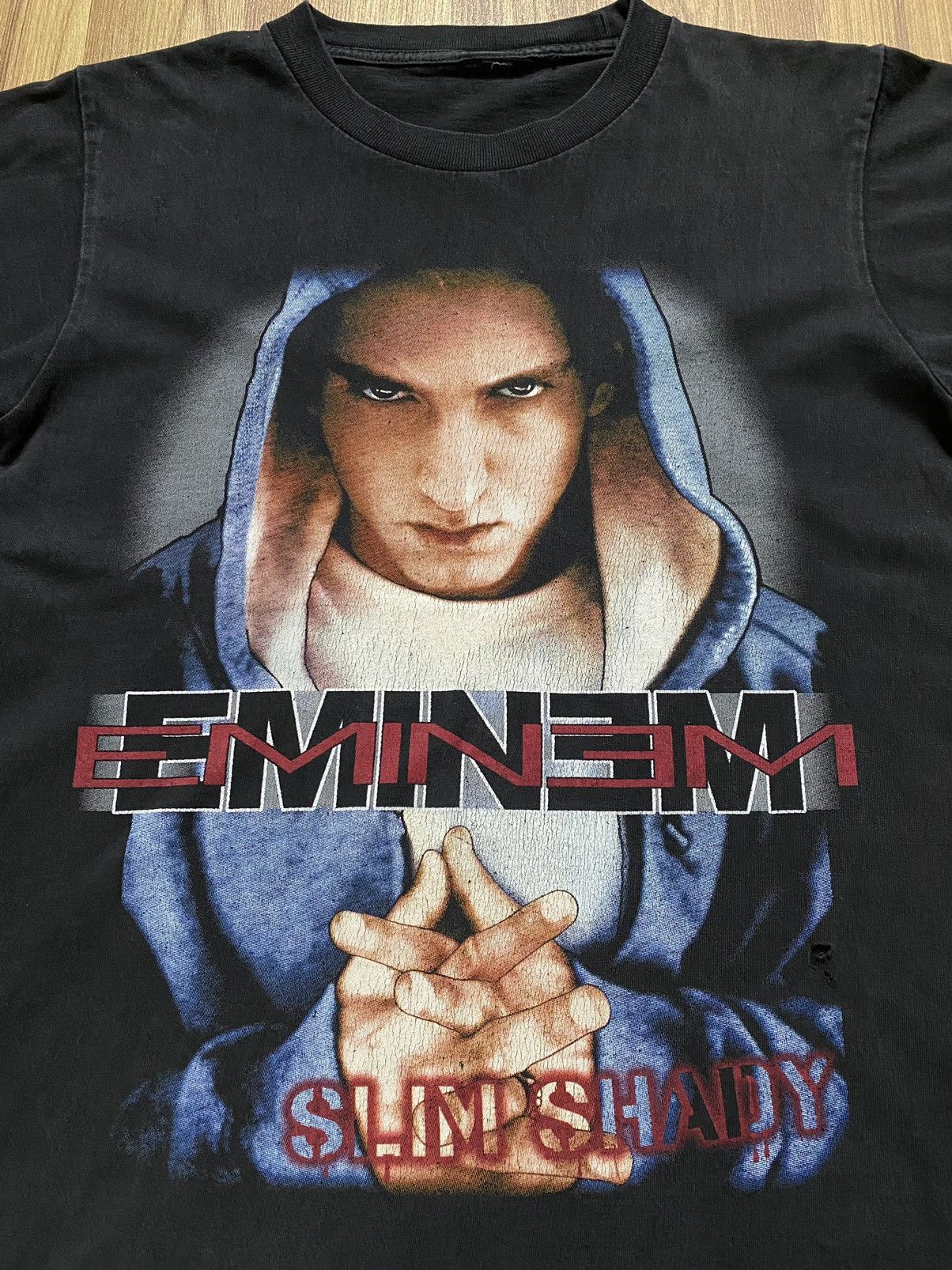 Rap Tees Vintage Eminem Slim Shady T Shirt Tee Y2K Snoop Dogg Size US S / EU 44-46 / 1 - 2 Thumbnail