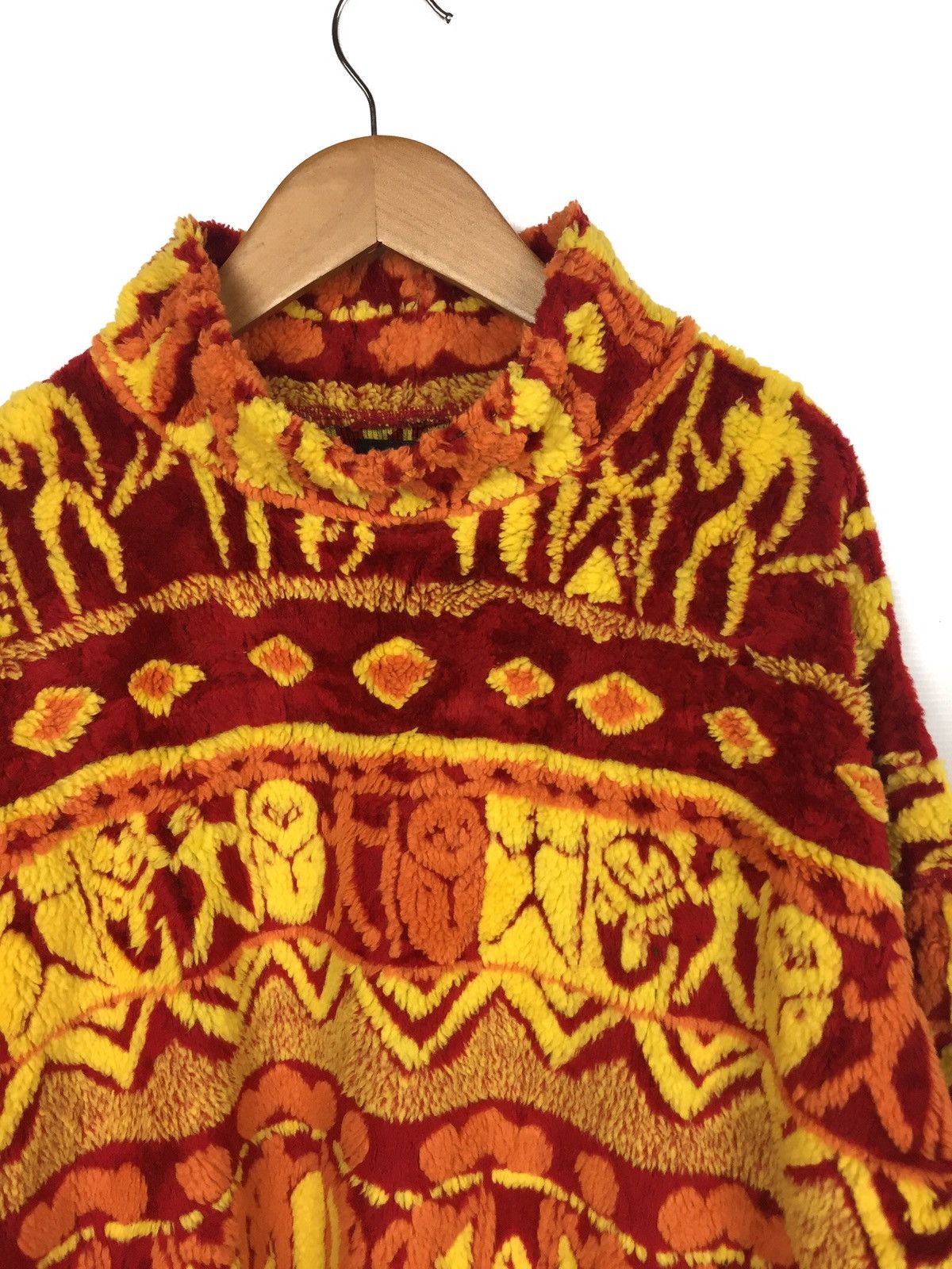 Descente Descente deep pile Kuno Art fleece pullover Size US L / EU 52-54 / 3 - 3 Thumbnail