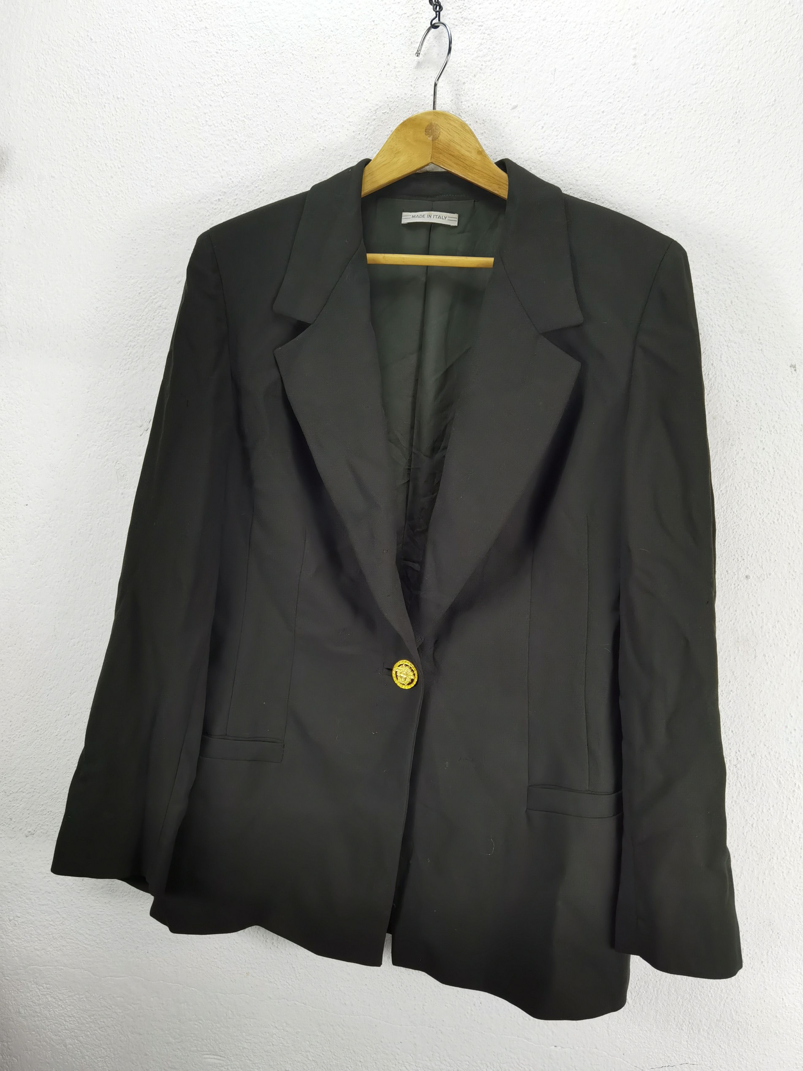 3.8 vintage luxury blazer coat versace Italy