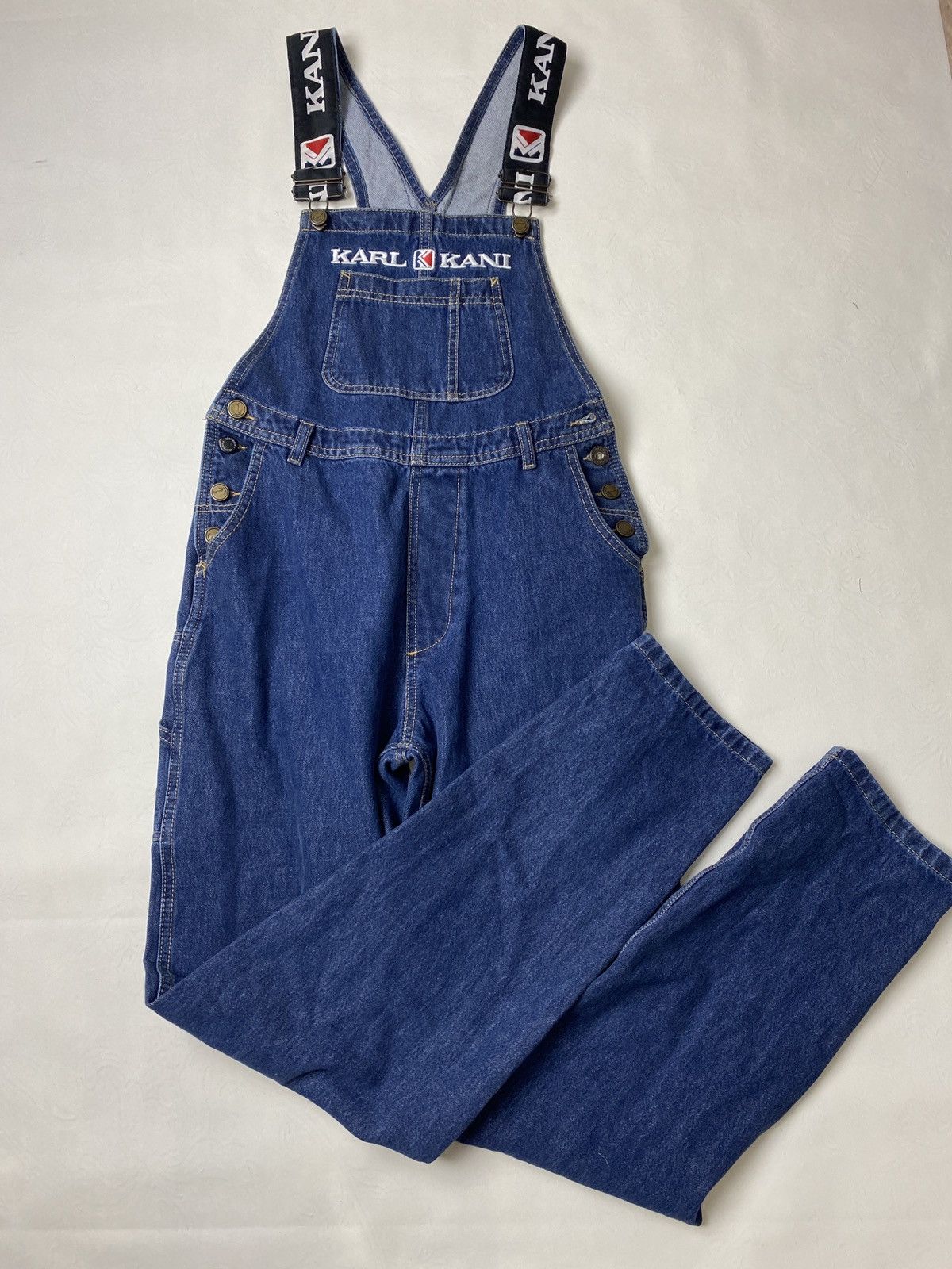 Vintage Karl Kani Denim overall jumpsuit