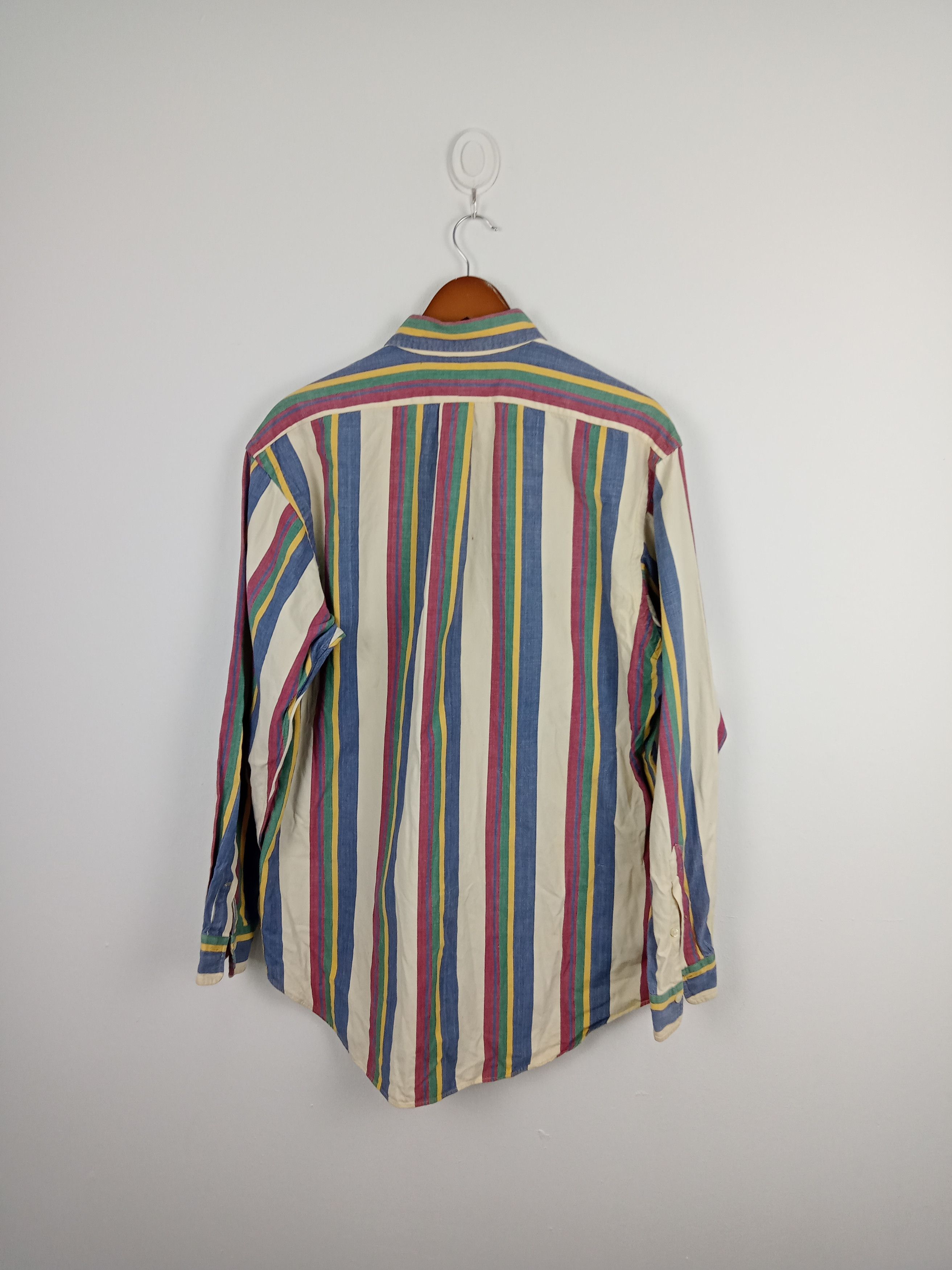 Polo Ralph Lauren × Ralph Lauren × Vintage Vintage Polo Ralph Lauren. Long Sleeve Buttons up Shirt Size US M / EU 48-50 / 2 - 2 Thumbnail