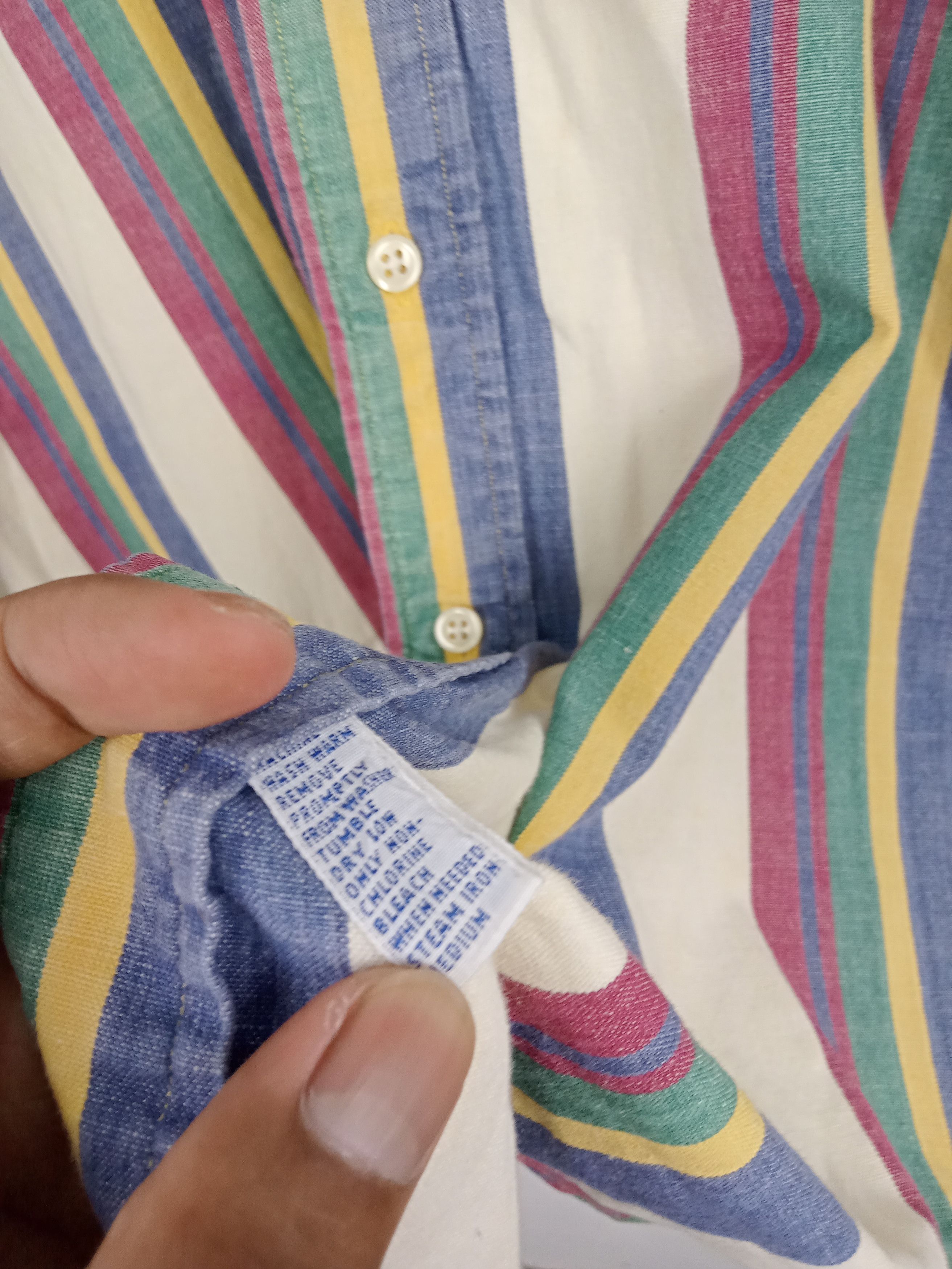 Polo Ralph Lauren × Ralph Lauren × Vintage Vintage Polo Ralph Lauren. Long Sleeve Buttons up Shirt Size US M / EU 48-50 / 2 - 6 Thumbnail