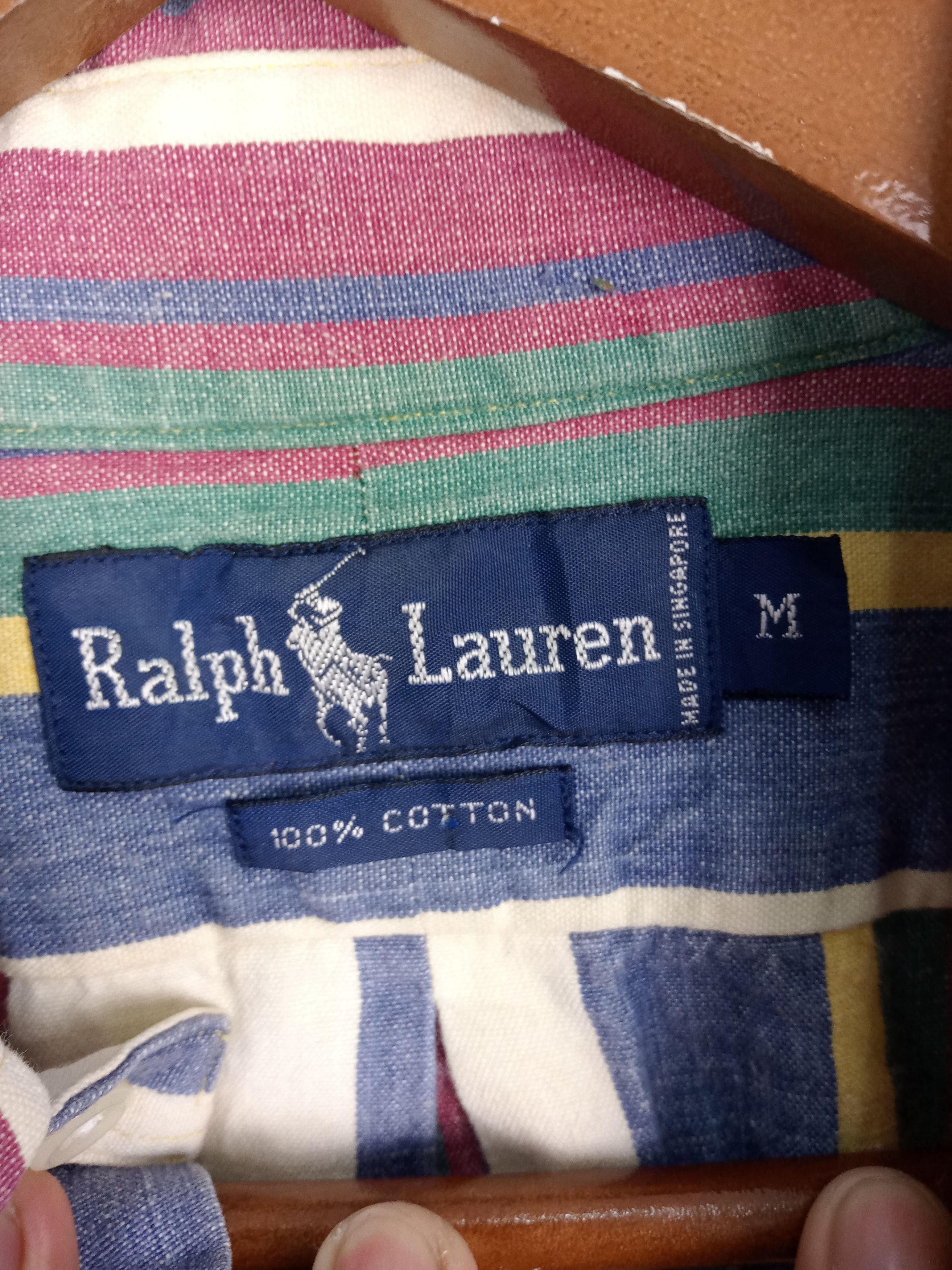 Polo Ralph Lauren × Ralph Lauren × Vintage Vintage Polo Ralph Lauren. Long Sleeve Buttons up Shirt Size US M / EU 48-50 / 2 - 5 Thumbnail