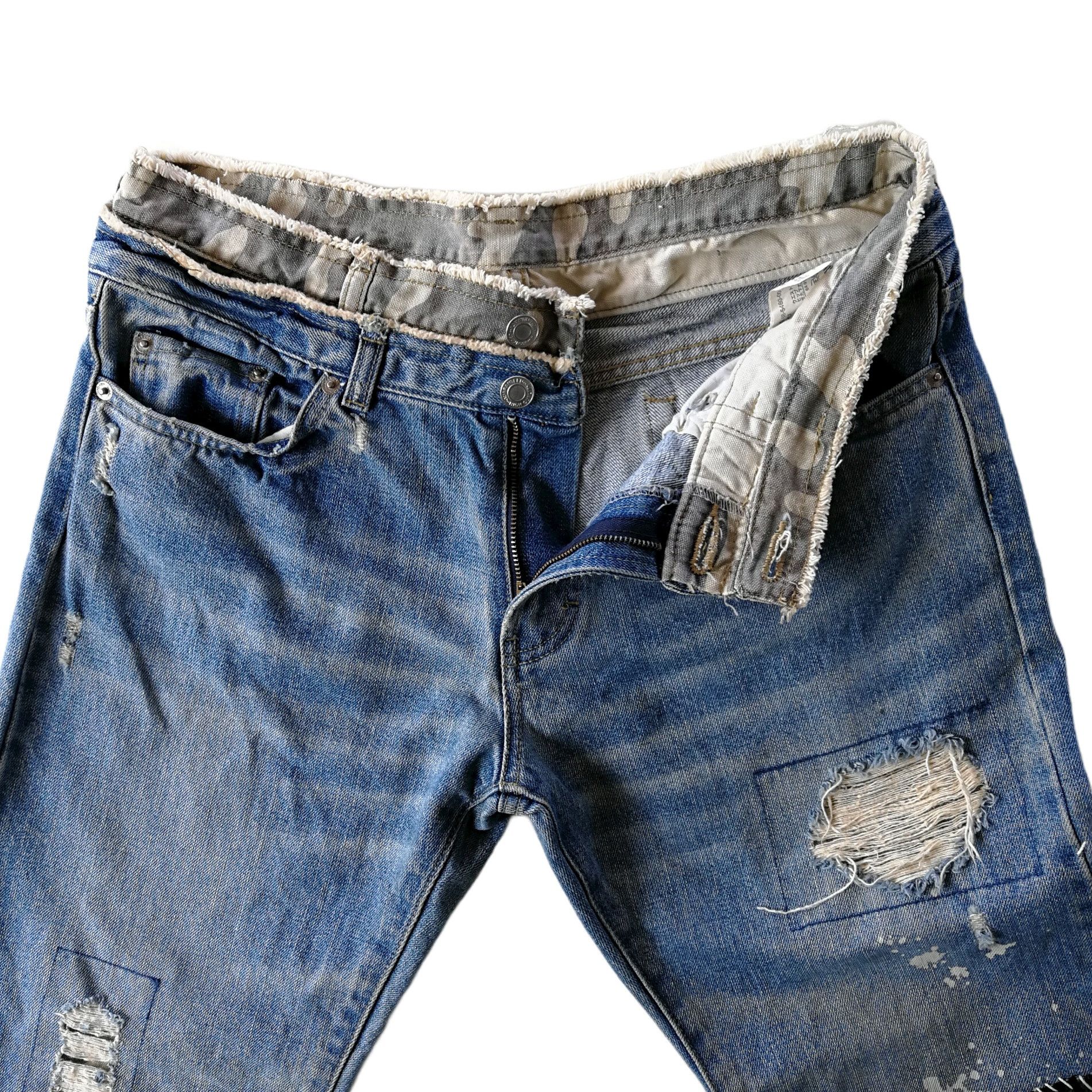 Japanese Brand Japanese Brand Patchwork Custom Made Size 32 Size US 32 / EU 48 - 3 Thumbnail