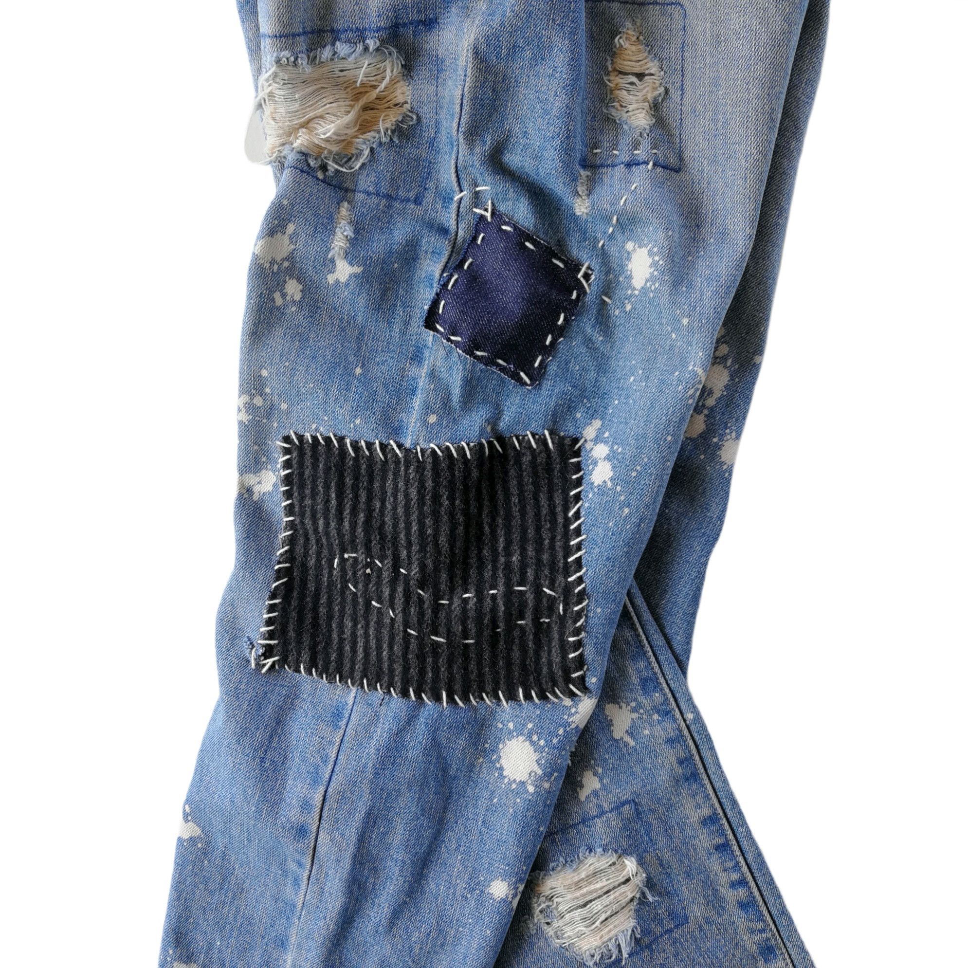 Japanese Brand Japanese Brand Patchwork Custom Made Size 32 Size US 32 / EU 48 - 4 Thumbnail