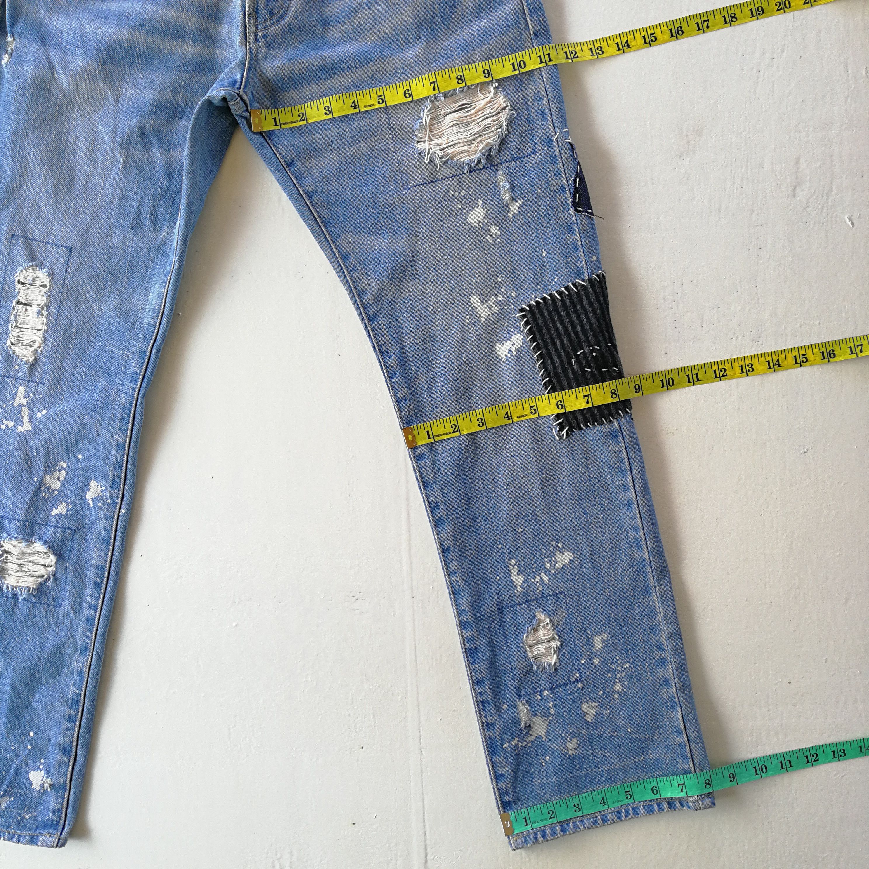 Japanese Brand Japanese Brand Patchwork Custom Made Size 32 Size US 32 / EU 48 - 16 Thumbnail