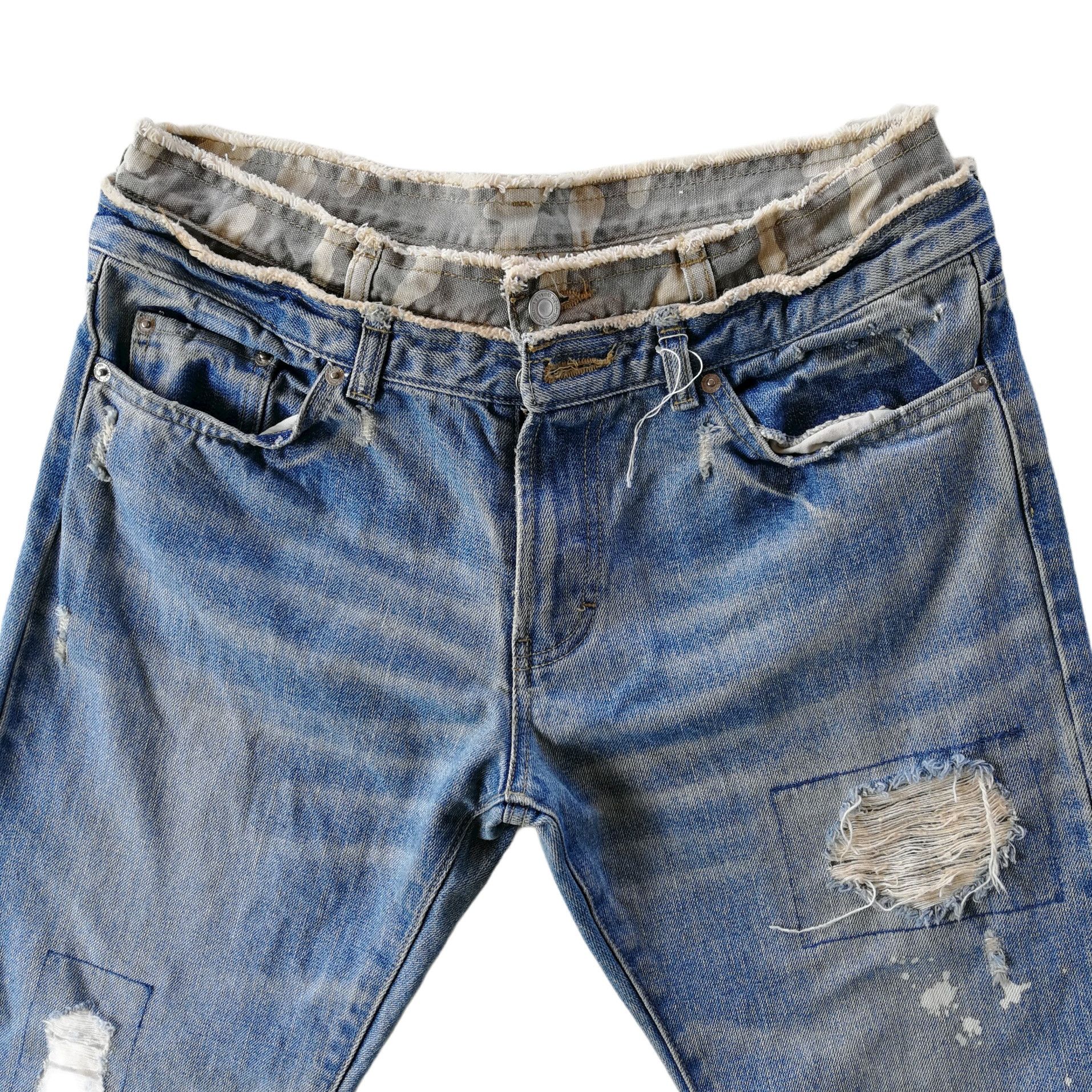Japanese Brand Japanese Brand Patchwork Custom Made Size 32 Size US 32 / EU 48 - 7 Thumbnail