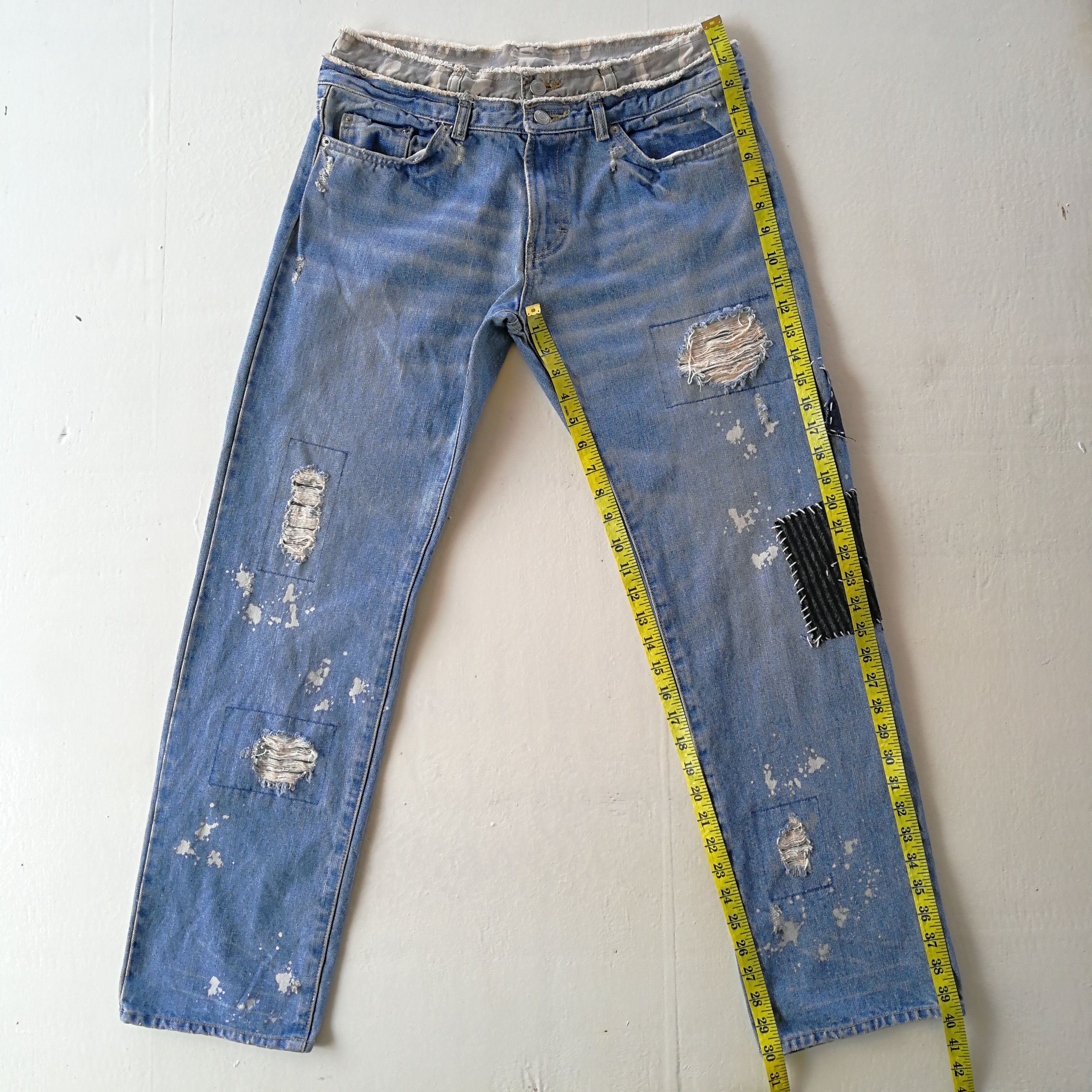 Japanese Brand Japanese Brand Patchwork Custom Made Size 32 Size US 32 / EU 48 - 14 Thumbnail