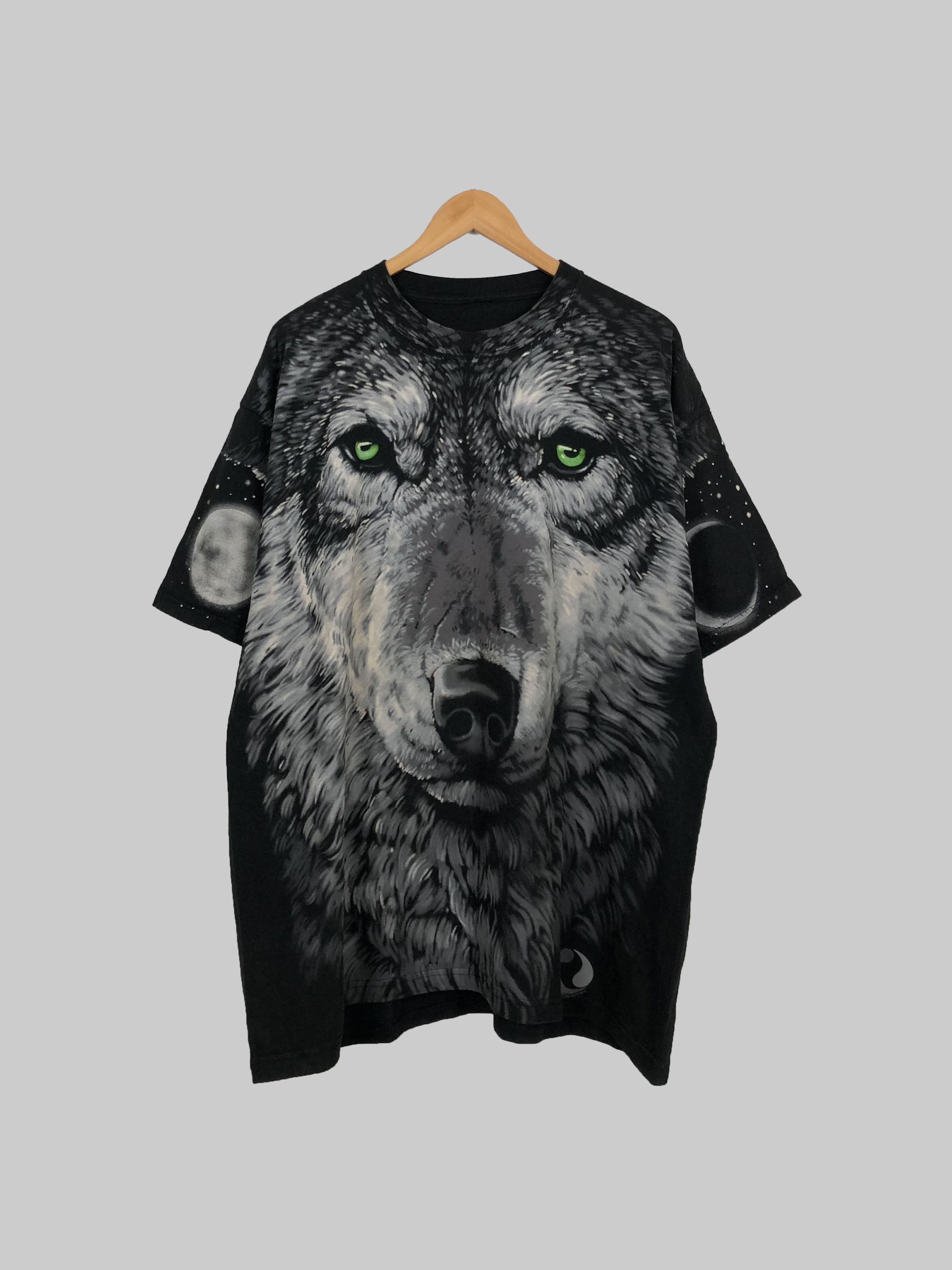 Liquid Blue Vintage 1995 Liquid Blue Wolf Travis Scott All Over Print Size US XL / EU 56 / 4 - 1 Thumbnail