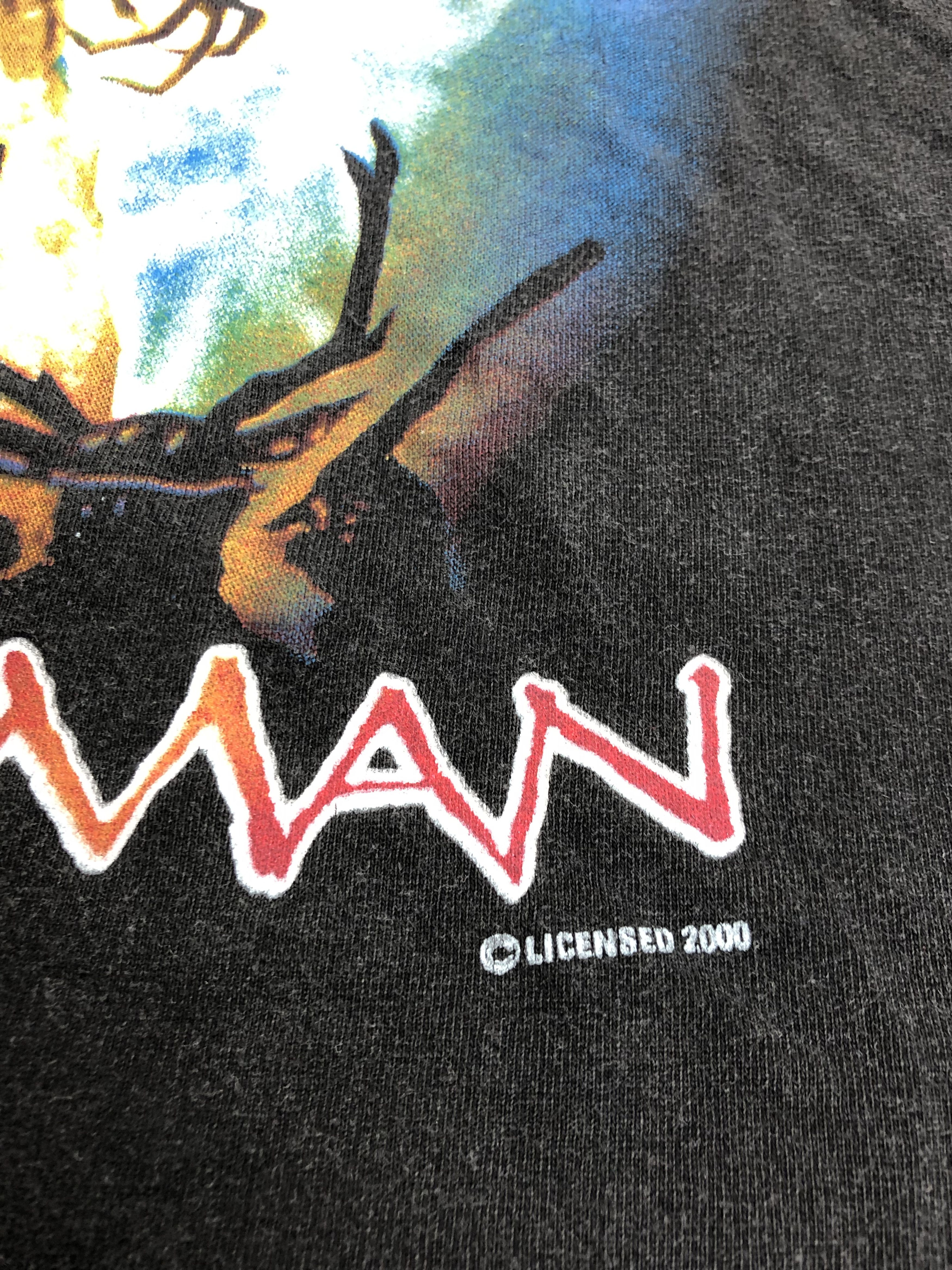 Band Tees Vintage 2000 Iron Maiden The Wicker Man (AC/DC) Size US L / EU 52-54 / 3 - 8 Thumbnail