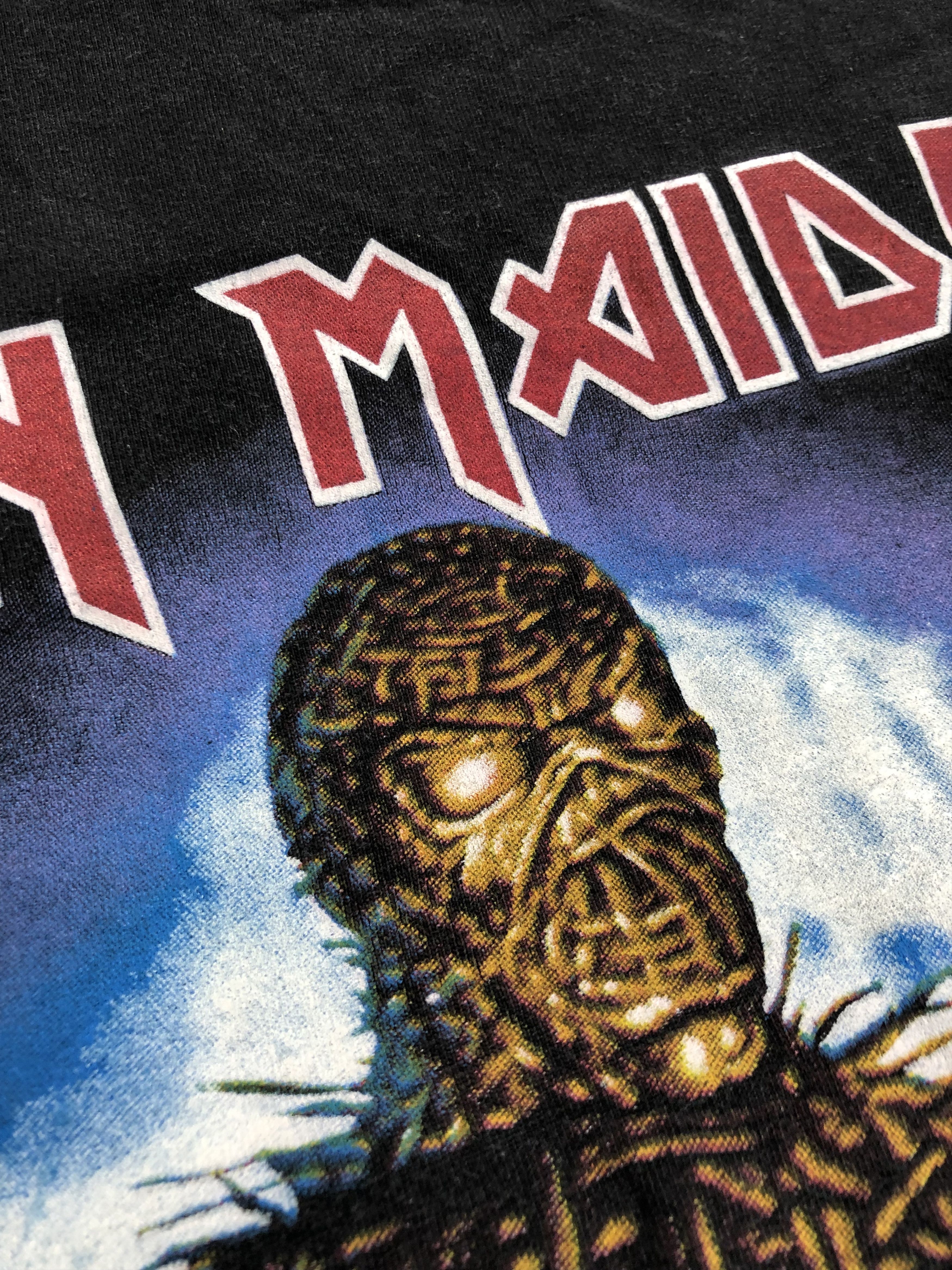Band Tees Vintage 2000 Iron Maiden The Wicker Man (AC/DC) Size US L / EU 52-54 / 3 - 6 Thumbnail