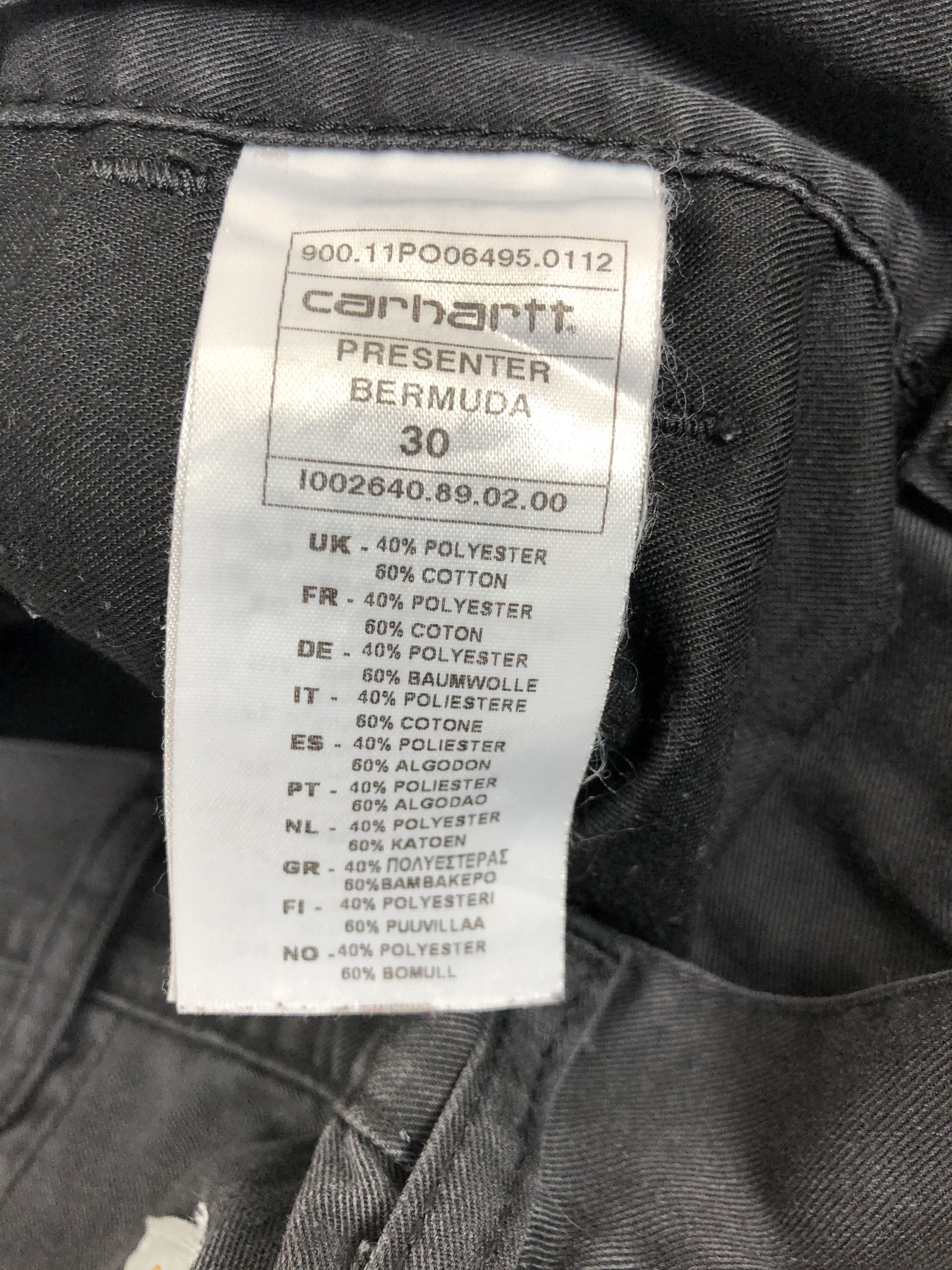 Carhartt Carhartt Presenter Bermuda shorts Size US 30 / EU 46 - 11 Thumbnail