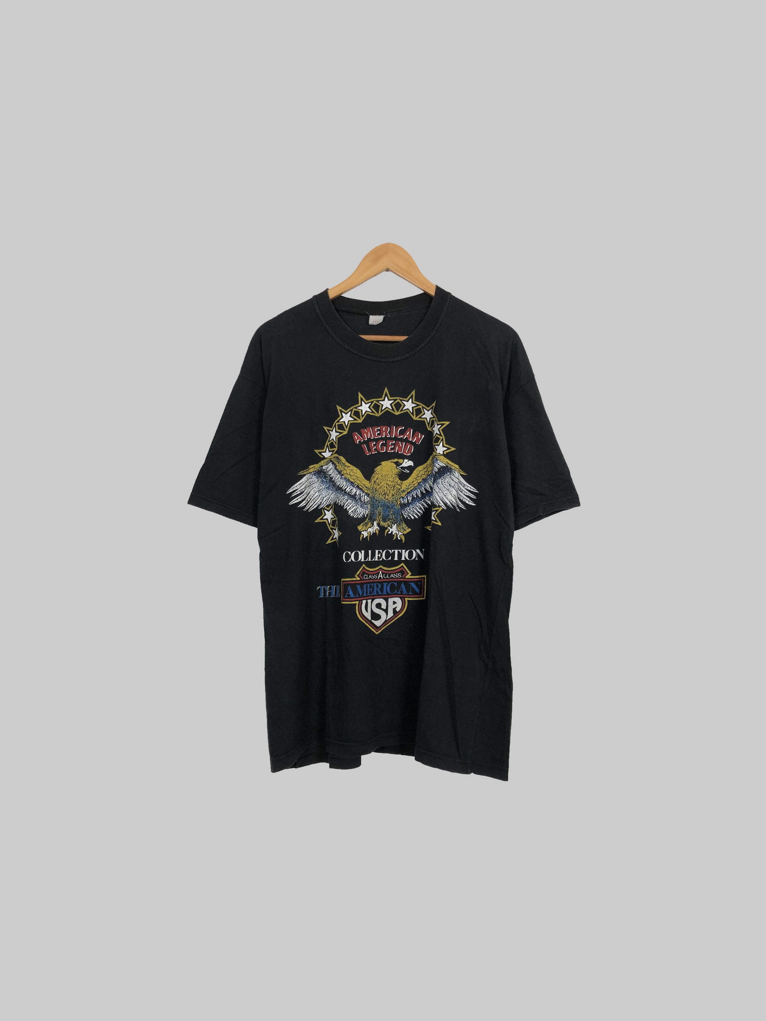 Vintage Vintage 90s American Legend Eagles (USA 3D Harley Davidson) Size US XL / EU 56 / 4 - 1 Thumbnail