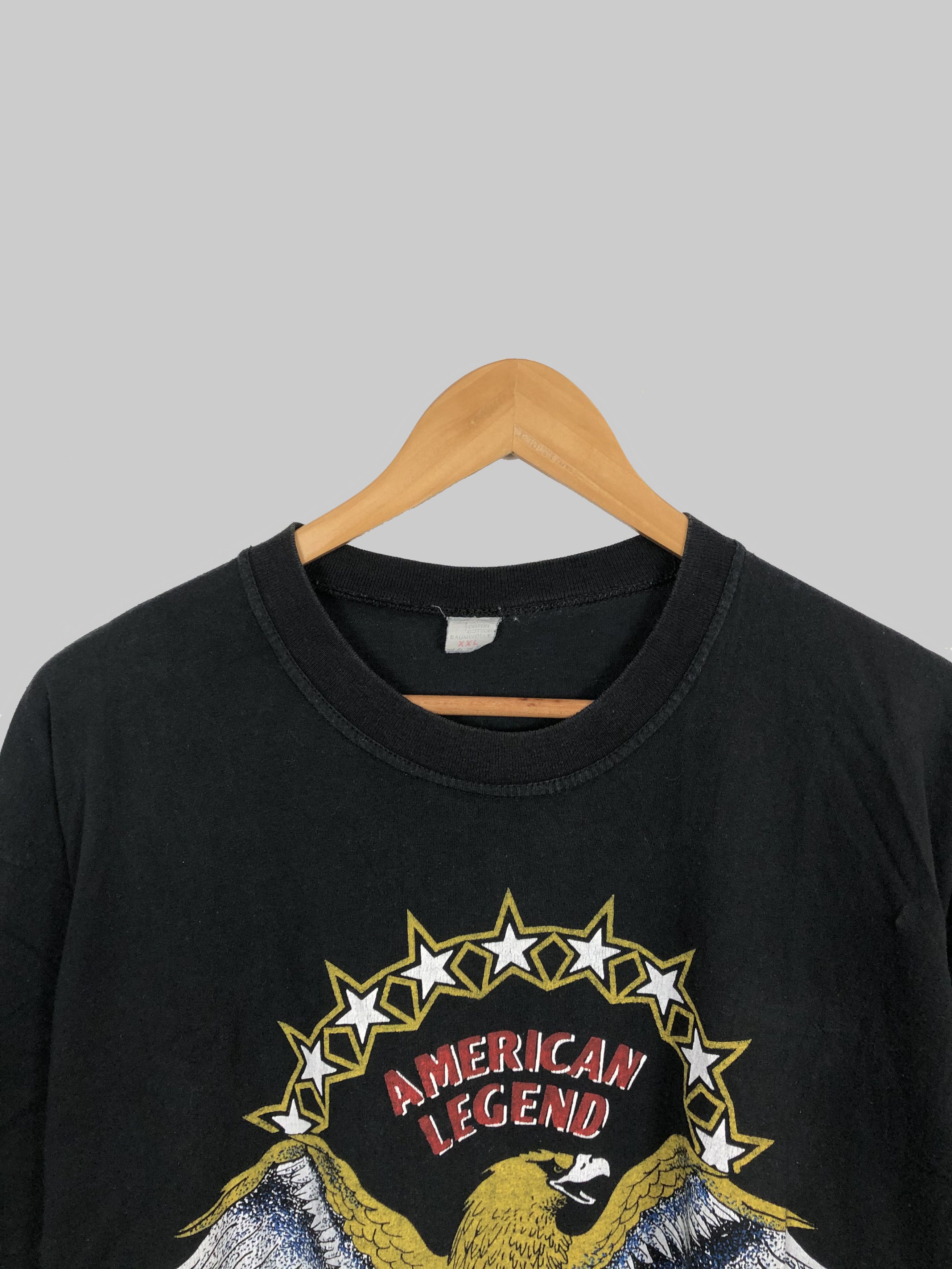Vintage Vintage 90s American Legend Eagles (USA 3D Harley Davidson) Size US XL / EU 56 / 4 - 2 Thumbnail