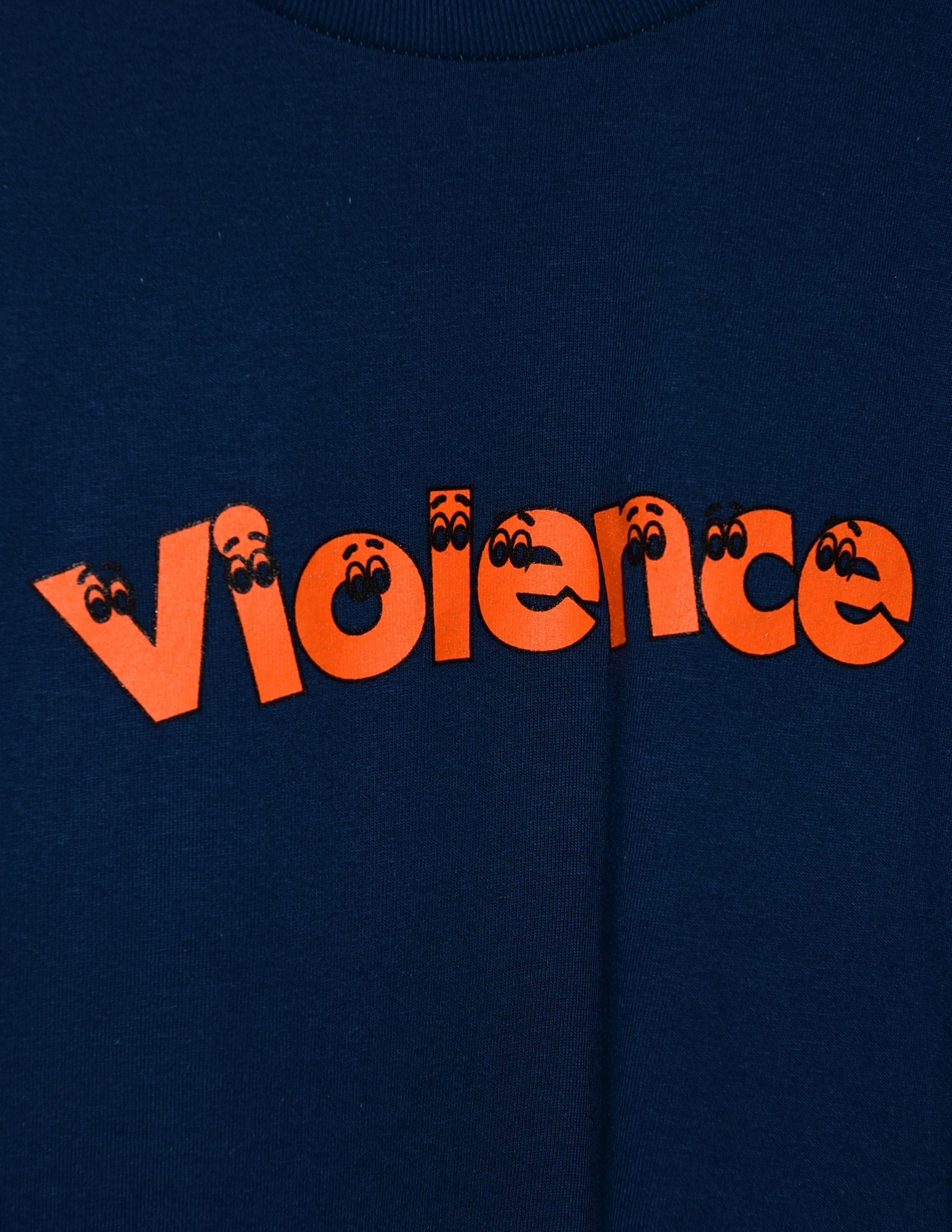 Other Violence Letters Tee Size US L / EU 52-54 / 3 - 3 Thumbnail
