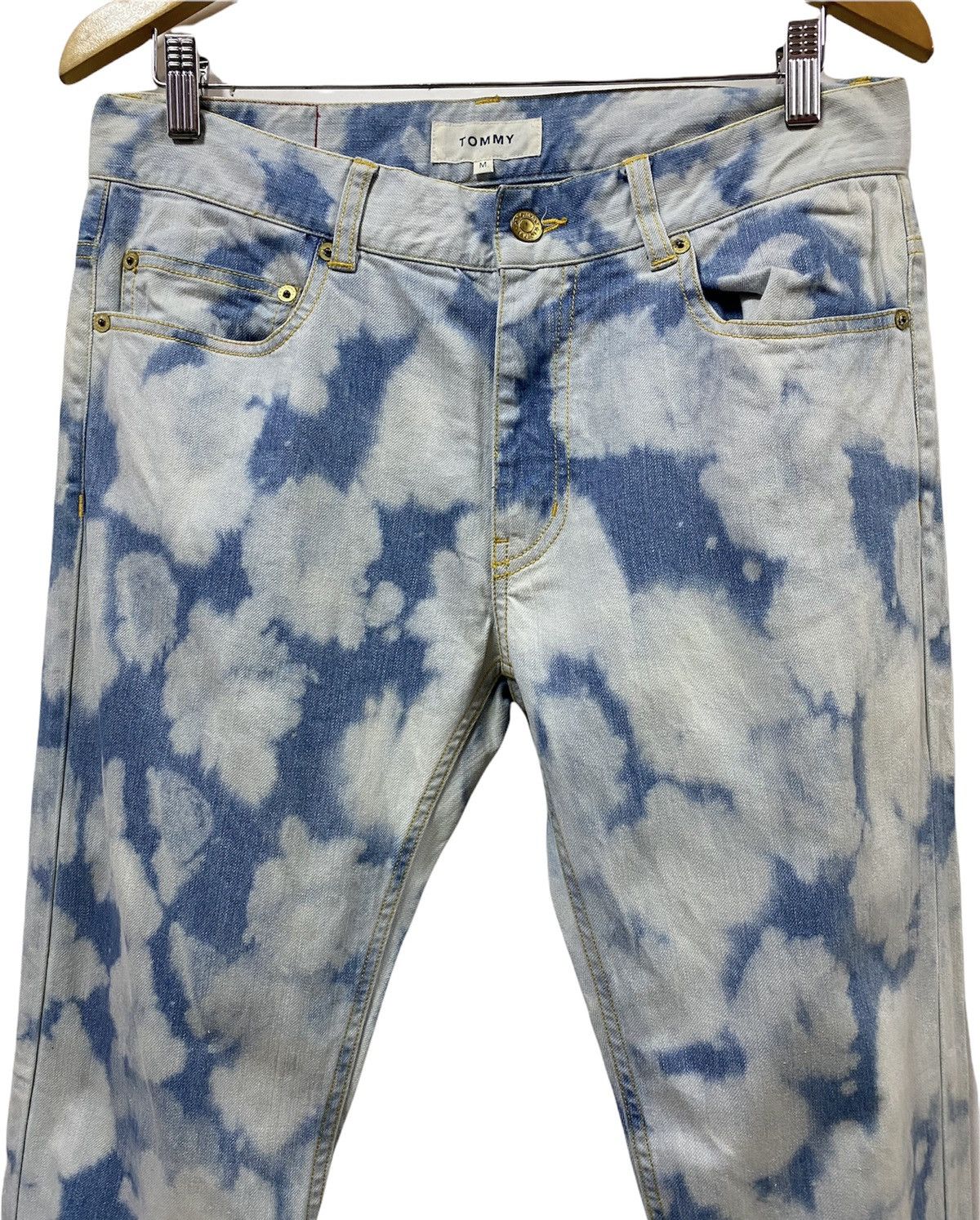 Tommy Hilfiger Tommy Hilfinger Acid Wash Jeans Size US 33 - 3 Thumbnail