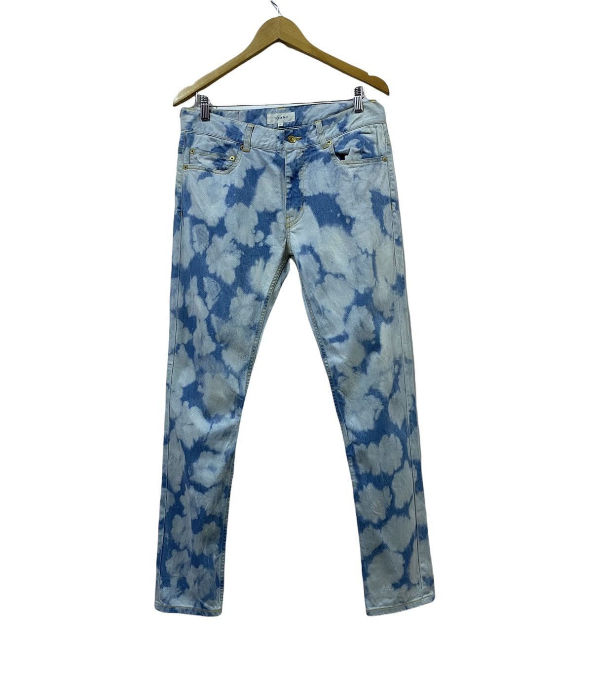 Tommy Hilfiger Tommy Hilfinger Acid Wash Jeans Size US 33 - 1 Thumbnail