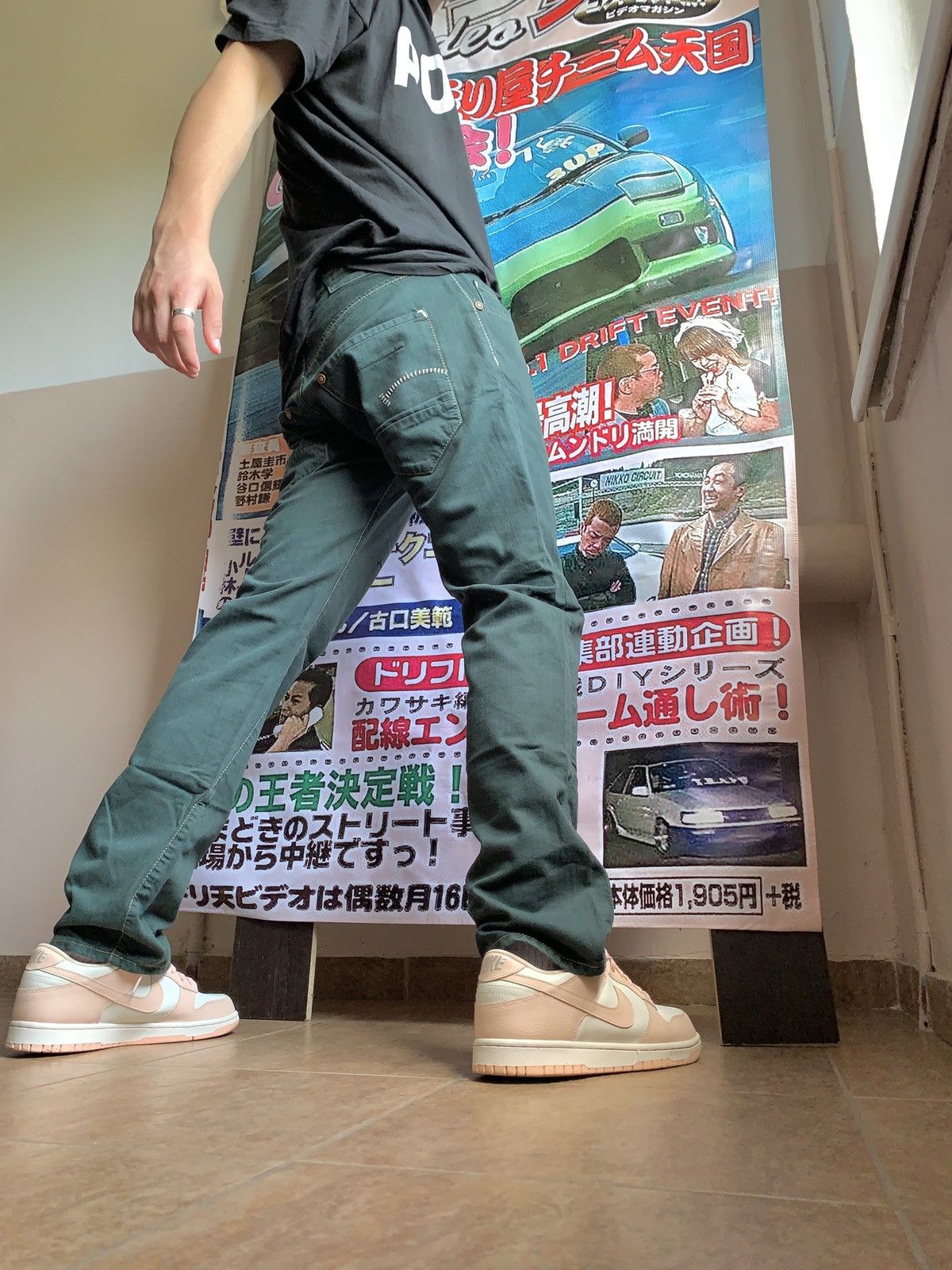 G-Star × Vintage Vintage G-Star Raw jeans Rare green colour Size US 33 - 1 Thumbnail