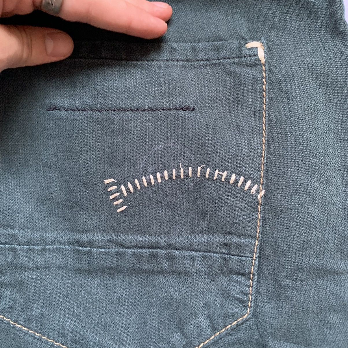G-Star × Vintage Vintage G-Star Raw jeans Rare green colour Size US 33 - 7 Thumbnail