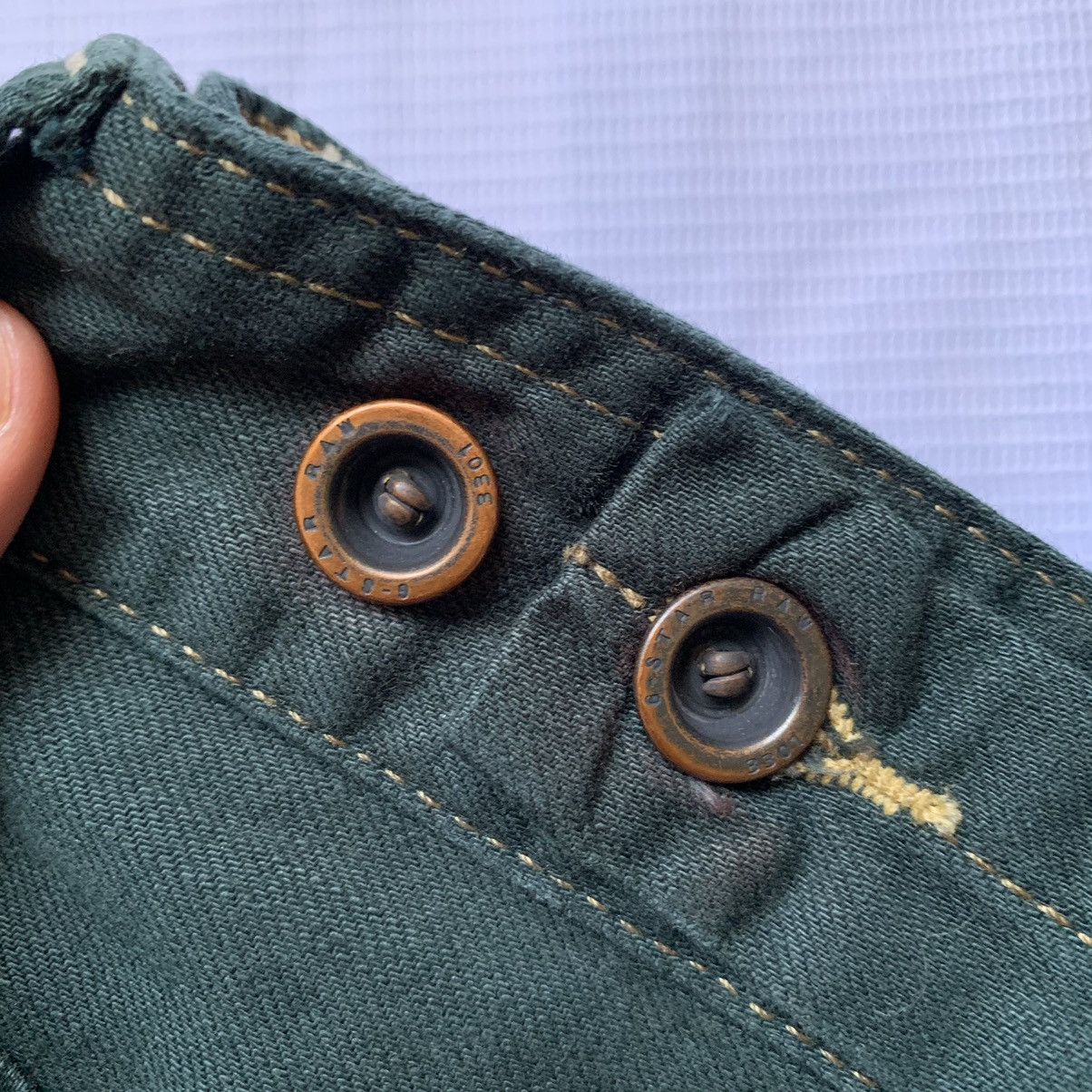 G-Star × Vintage Vintage G-Star Raw jeans Rare green colour Size US 33 - 8 Thumbnail