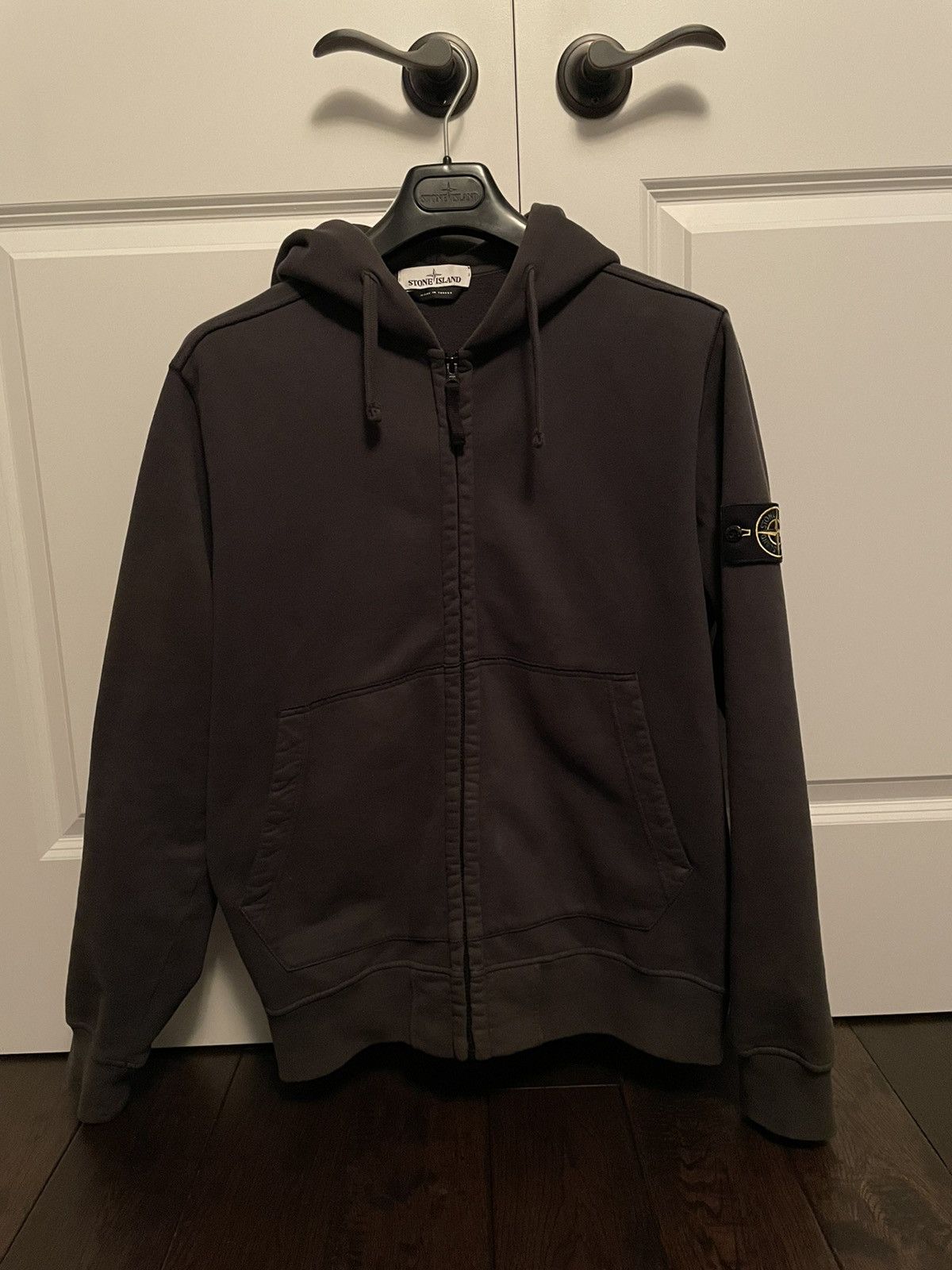 Stone Island Stone Island Hoodie Zip Up Fleece Size US XL / EU 56 / 4 - 1 Thumbnail