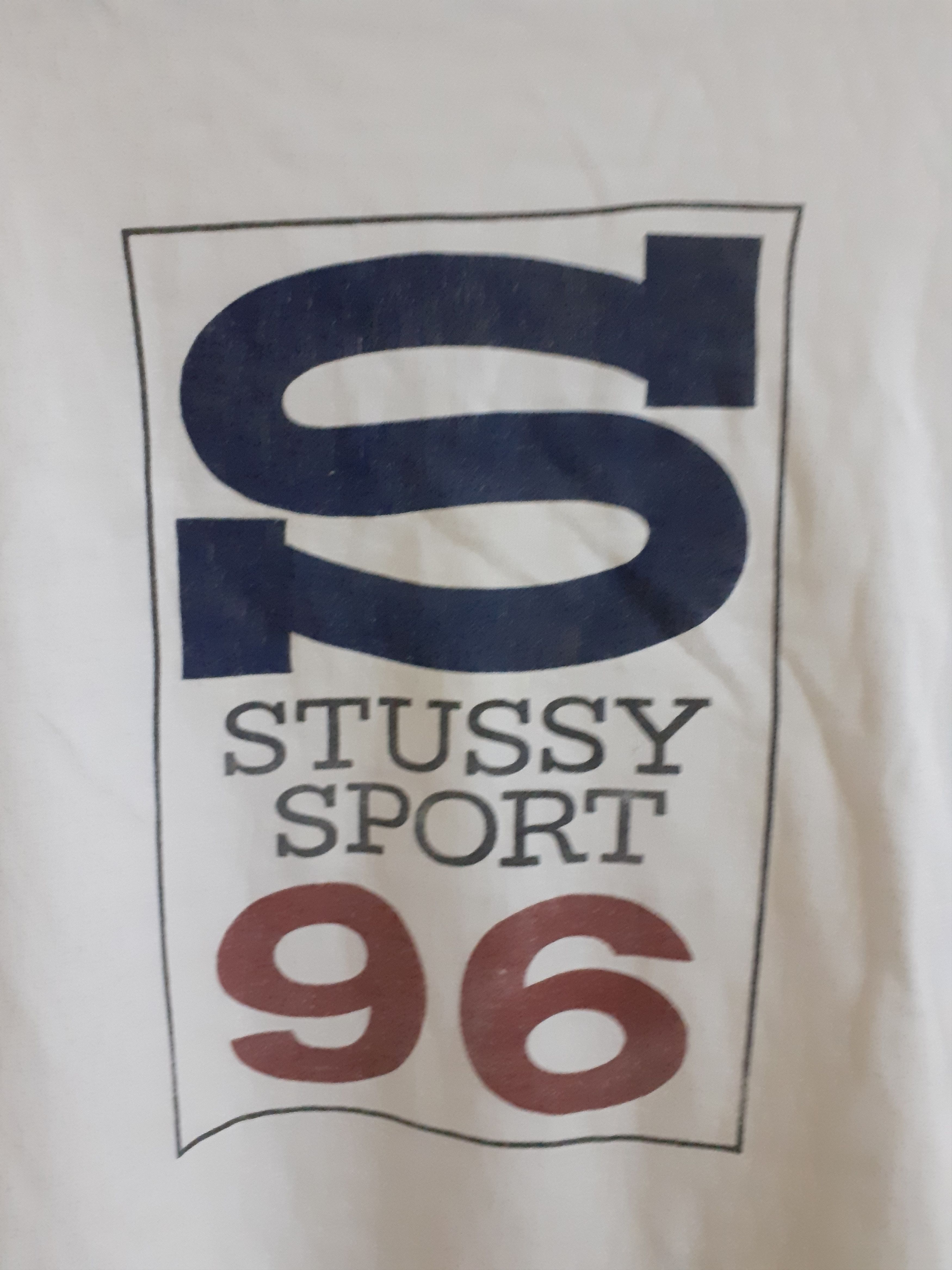 STUSSY SPORT 96 ブラウン Tシャツ Mサイズ Streetwear × Stussy × Vintage Vintage Stussy Sport 96 T