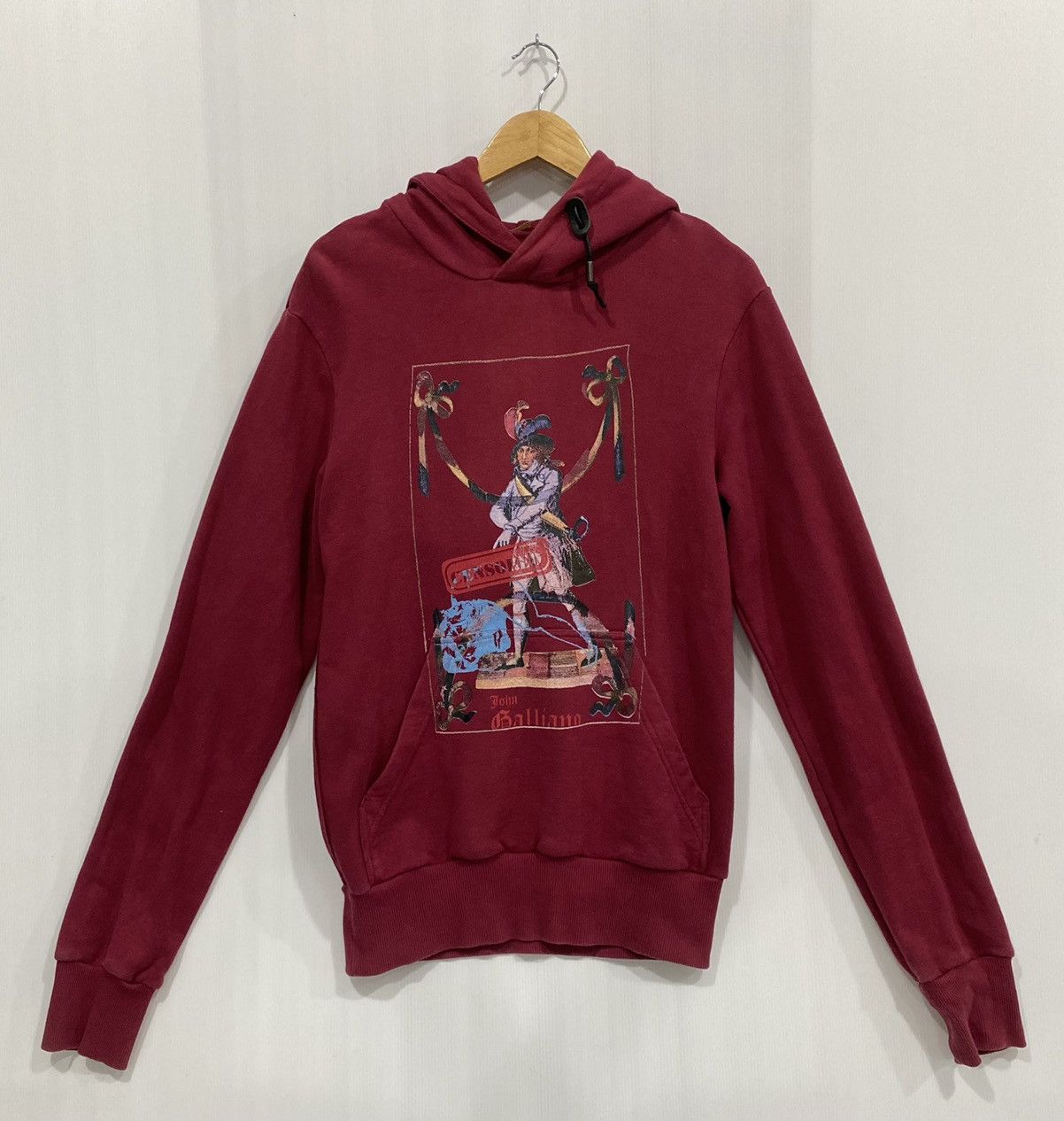 John Galliano John Galliano Sweatshirt’s Hoodie Made In Italy Size US S / EU 44-46 / 1 - 1 Thumbnail