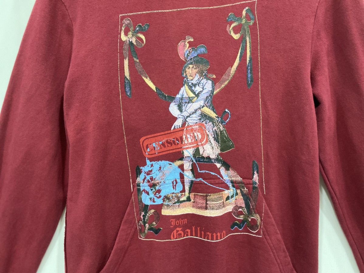 John Galliano John Galliano Sweatshirt’s Hoodie Made In Italy Size US S / EU 44-46 / 1 - 2 Thumbnail