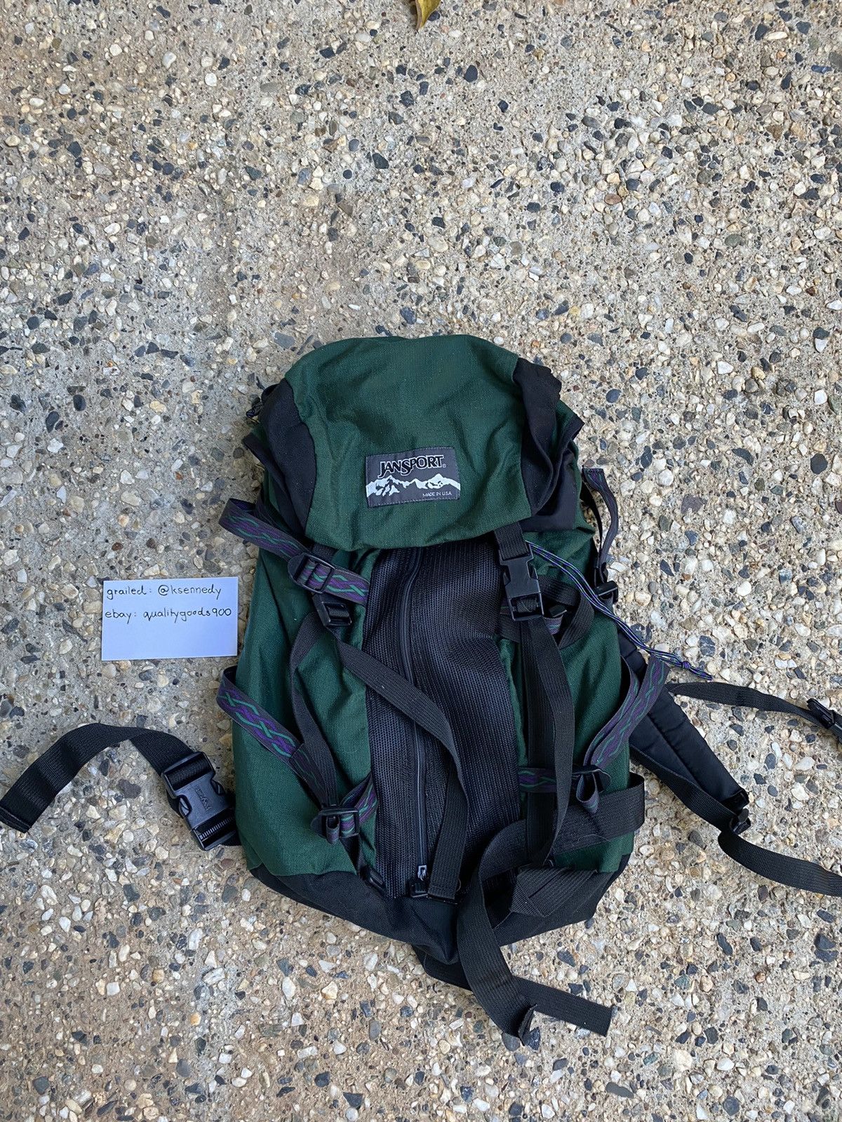 Jansport × Vintage RARE Vintage 90s Jansport Hiking Backpack