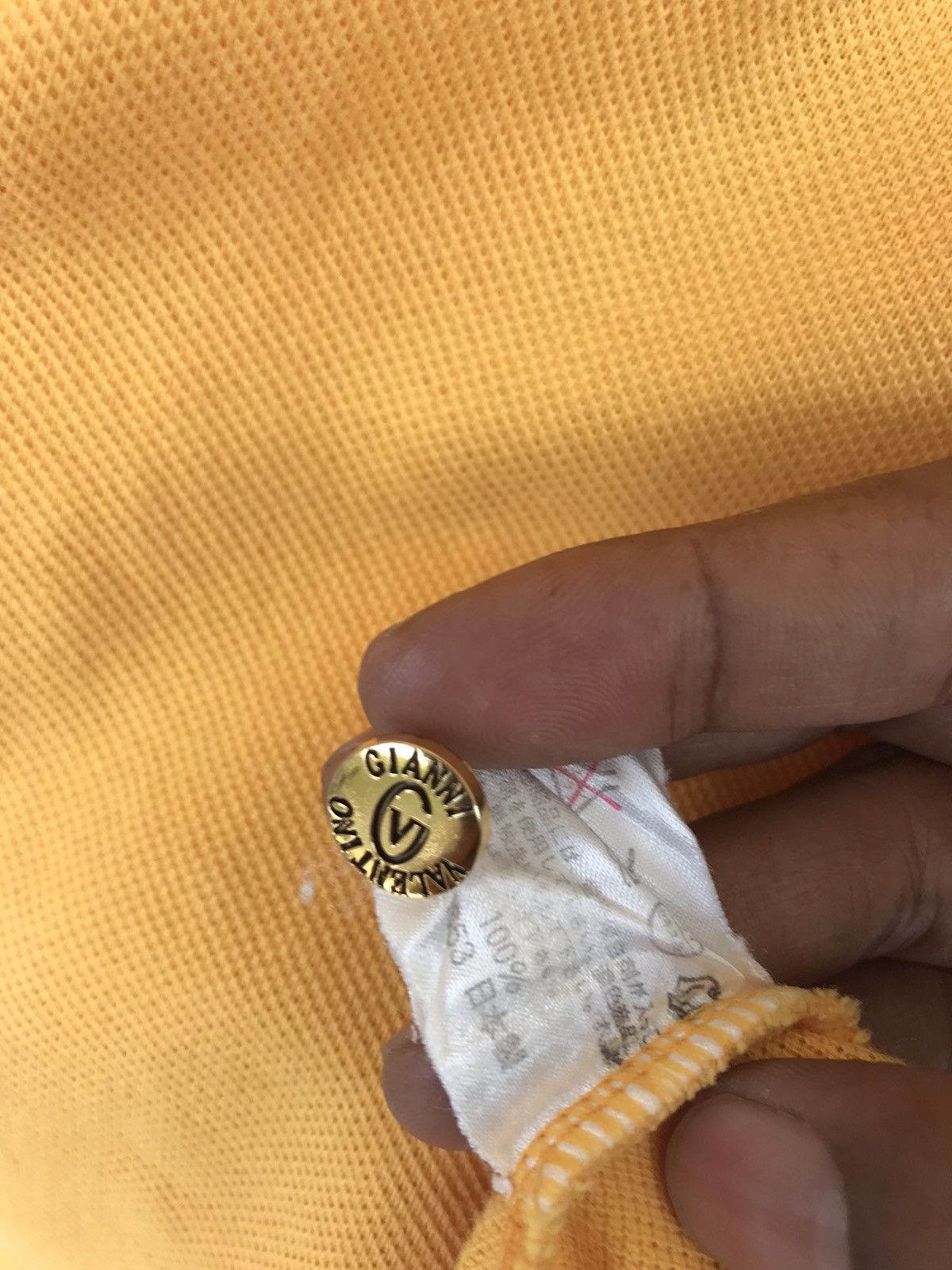 Gianni Valentino 💥Vintage Gianni Valentino Spellout Shirt Size US S / EU 44-46 / 1 - 7 Thumbnail