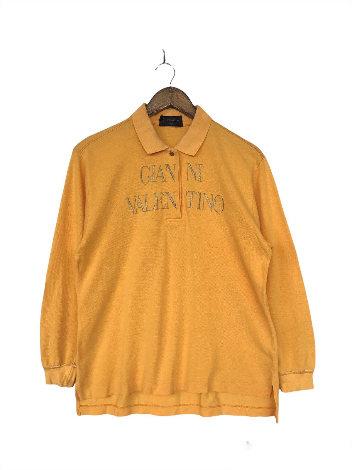 Gianni Valentino 💥Vintage Gianni Valentino Spellout Shirt Size US S / EU 44-46 / 1 - 1 Thumbnail