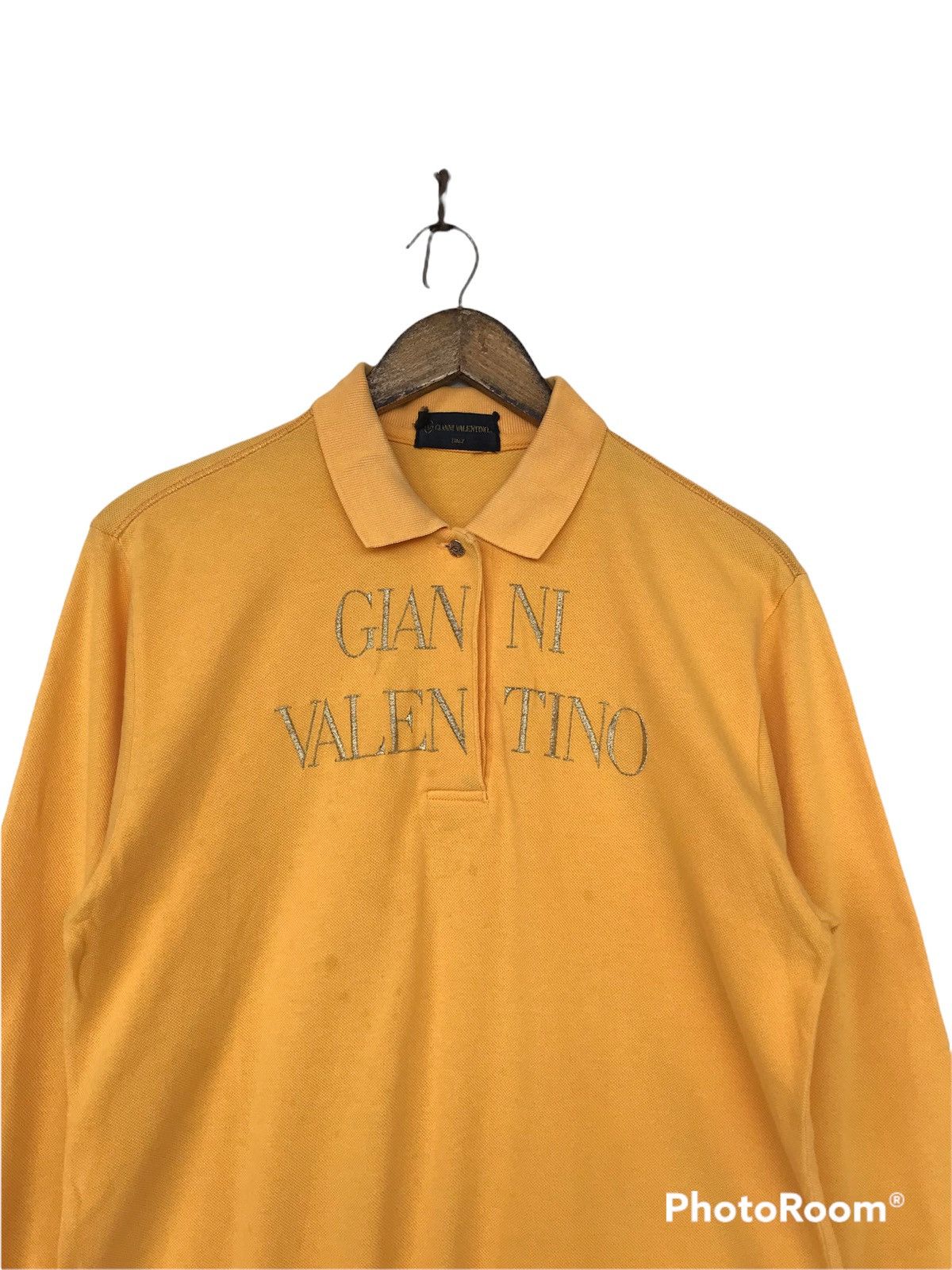 Gianni Valentino 💥Vintage Gianni Valentino Spellout Shirt Size US S / EU 44-46 / 1 - 5 Thumbnail