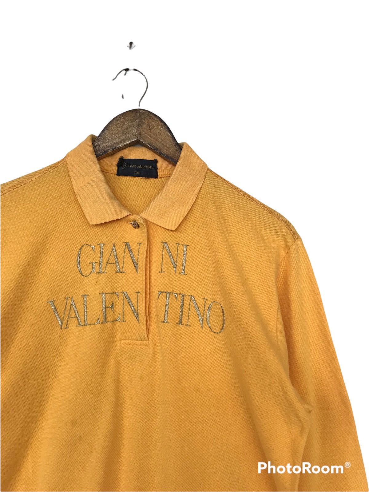 Gianni Valentino 💥Vintage Gianni Valentino Spellout Shirt Size US S / EU 44-46 / 1 - 2 Thumbnail
