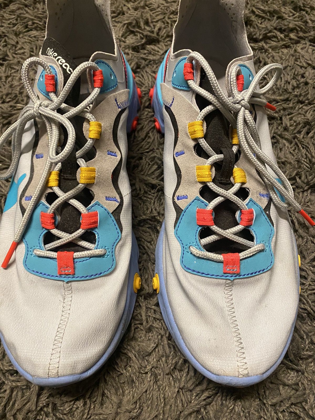 Nike Nike React Element 55 Teal Nebula Grailed